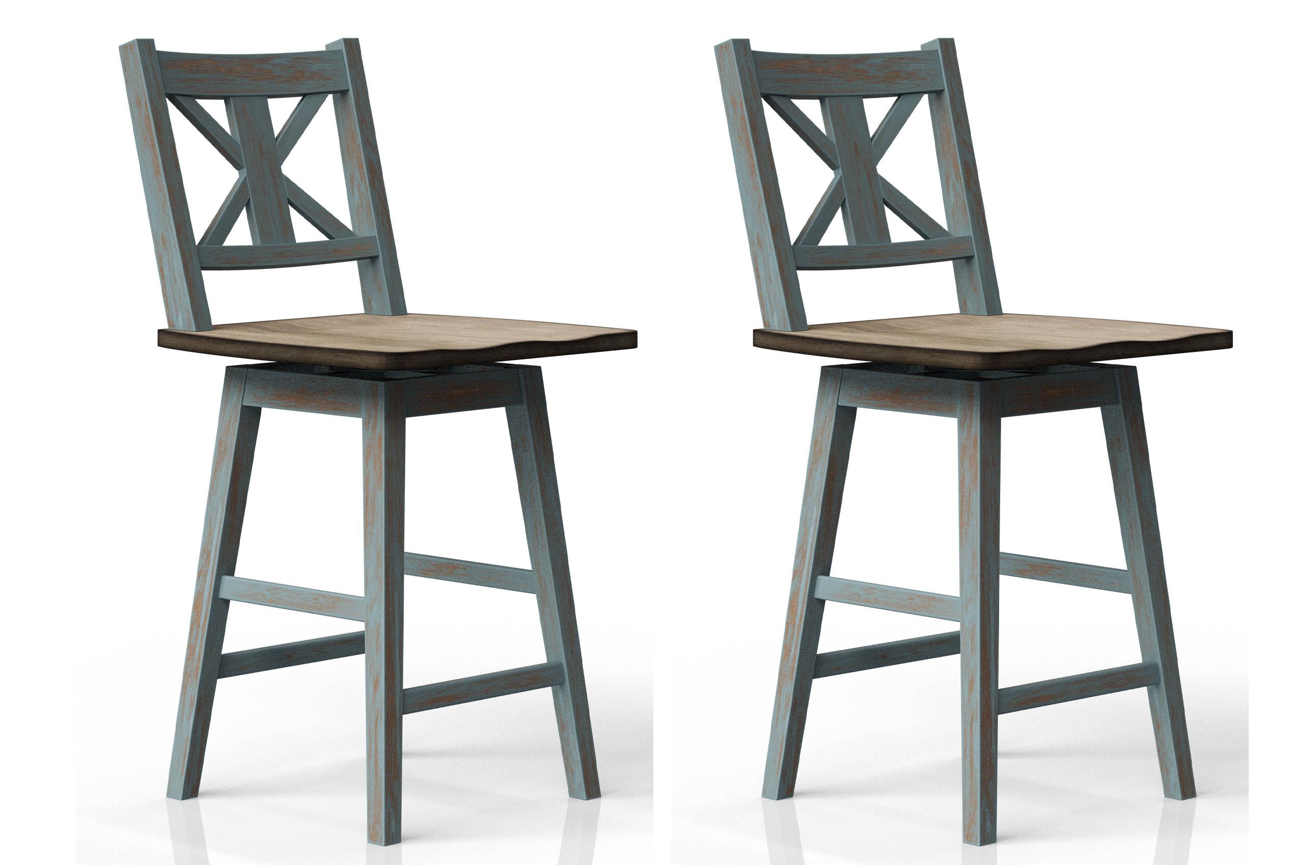 

        
Bernards Furniture SUMMERVILLE II 5800-530-5800-541-Set-5 Counter Table Set Blue/Beige  708939580012
