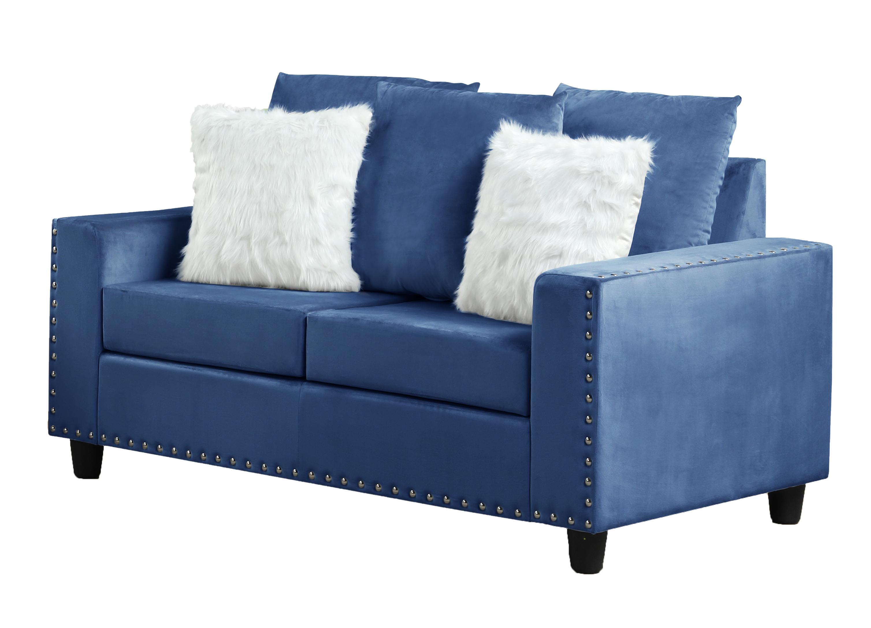

    
Galaxy Home Furniture MORRIS Sofa Set Blue GHF-808857653246
