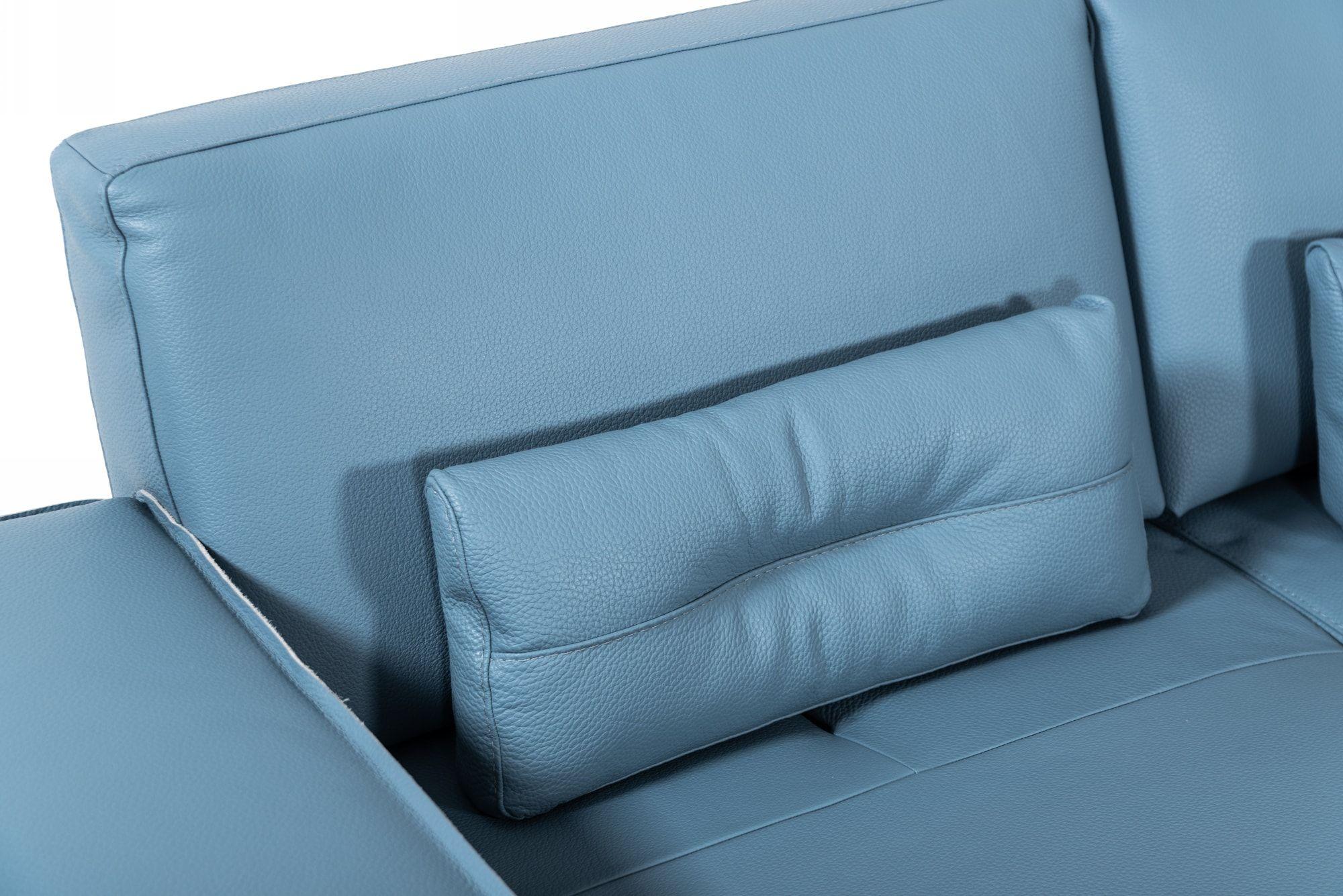 

                    
VIG Furniture VGDDENJOY-BLUE Sectional Sofa Blue Genuine Leather Purchase 
