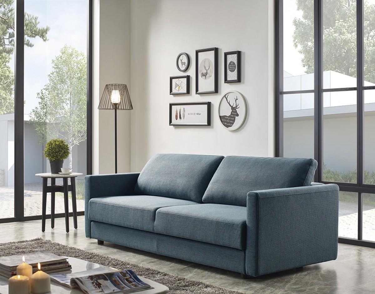 

    
Blue/Green Fabric Sofa Bed w/Storage Divani Casa Fredonia VIG Contemporary
