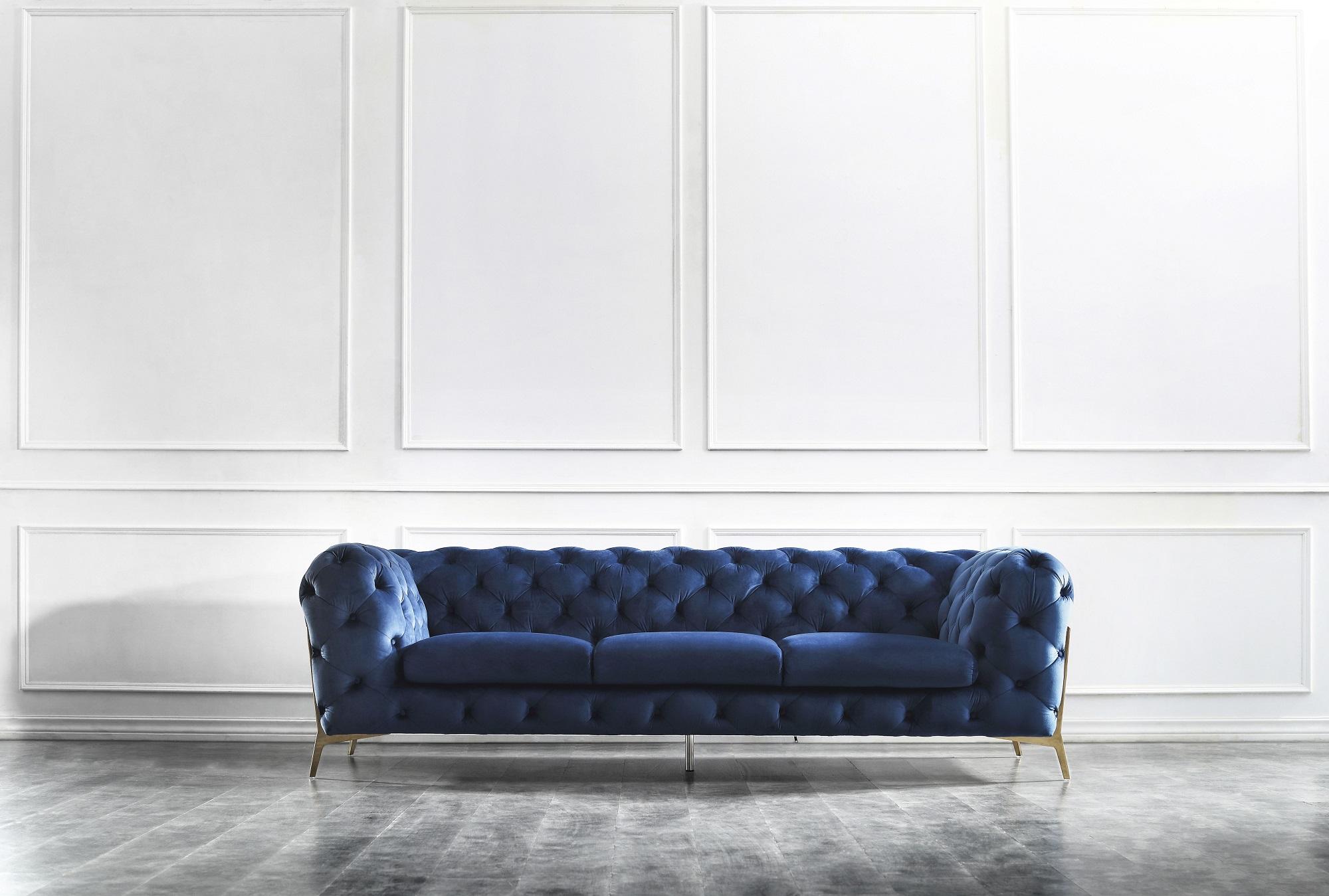 

                    
J&M Furniture Glamour Sofa and Loveseat Blue Velour Purchase 
