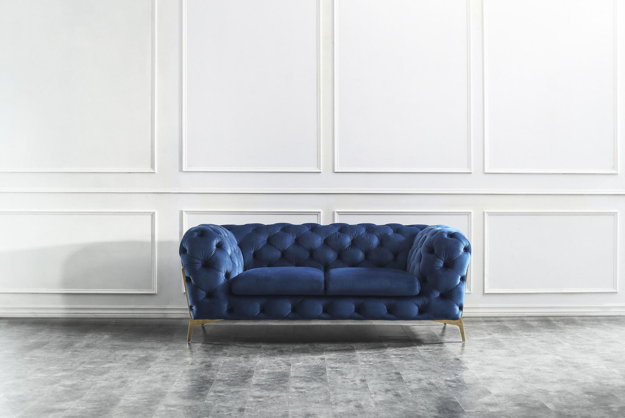 

    
Glamour Sofa Loveseat and Chair
