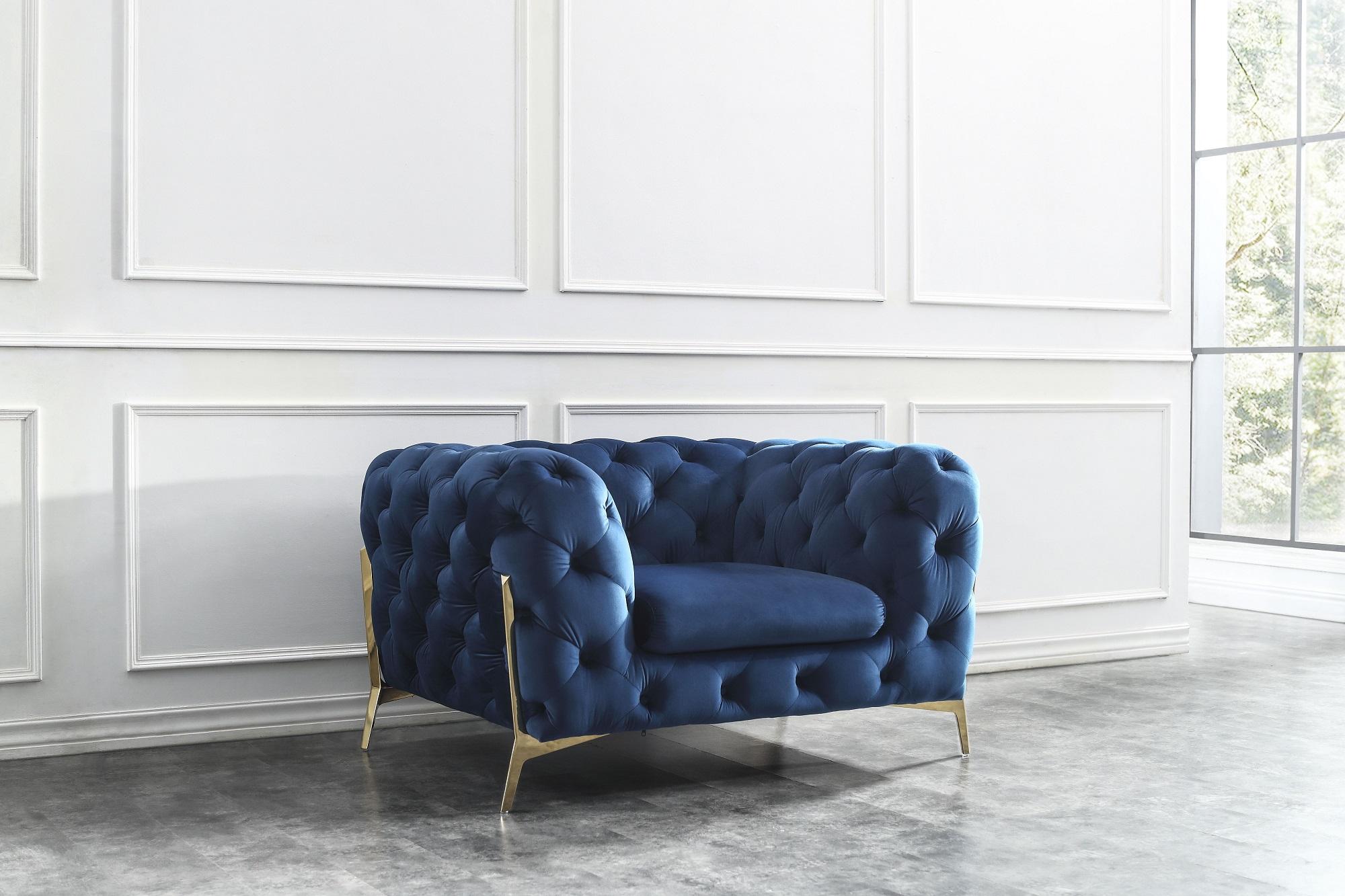 

                    
J&M Furniture Glamour Sofa Loveseat and Chair Blue Velour Purchase 
