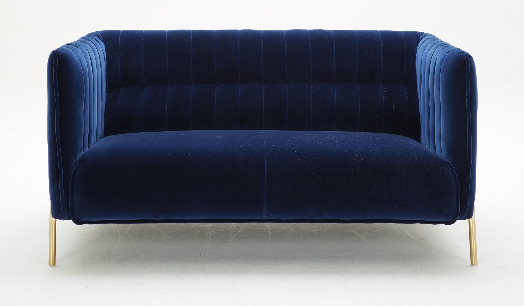 

                    
J&M Furniture Deco Sofa and Loveseat Set Blue Velour Purchase 
