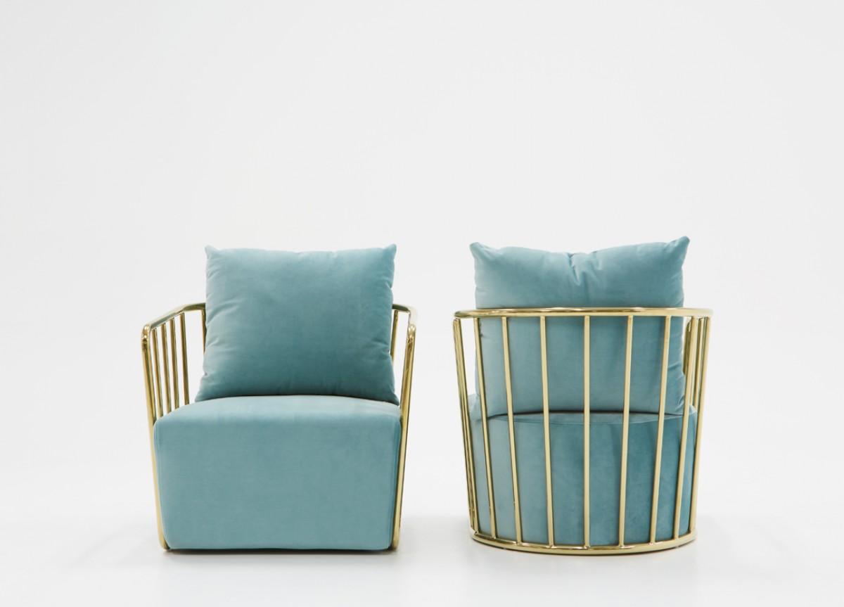 

    
Blue Velvet Accent Chair Set 2 Pcs VIG Divani Casa Voss Modern Contemporary

