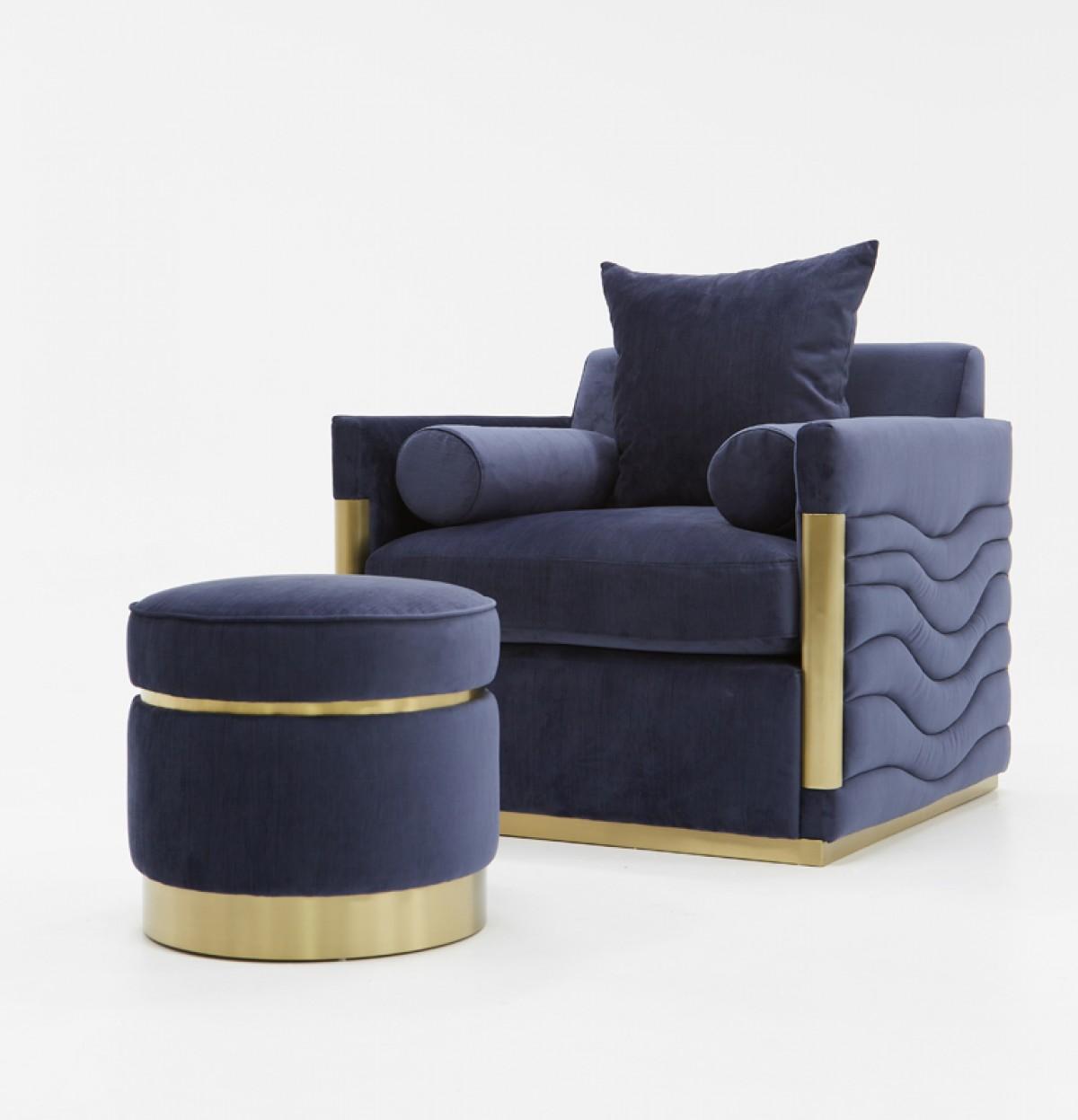 

    
VIG Furniture Divani Casa Tenaya Lounge Chair Blue/Gold/Navy VGHKF3073-20-BLU
