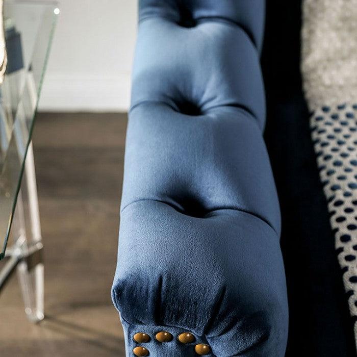 

                    
Furniture of America SM2230-SF Martinique Sofa Blue Fabric Purchase 
