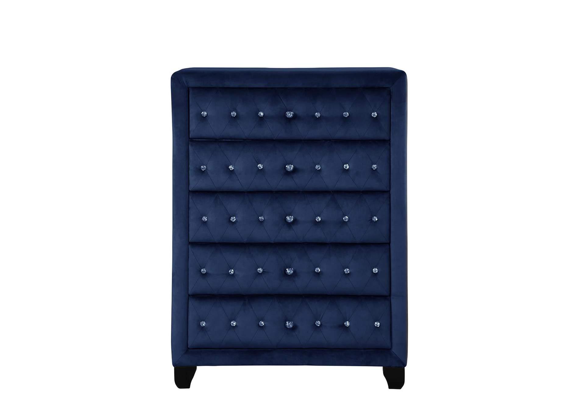 

    
Galaxy Home Furniture SOPHIA Chest Blue QB13317907
