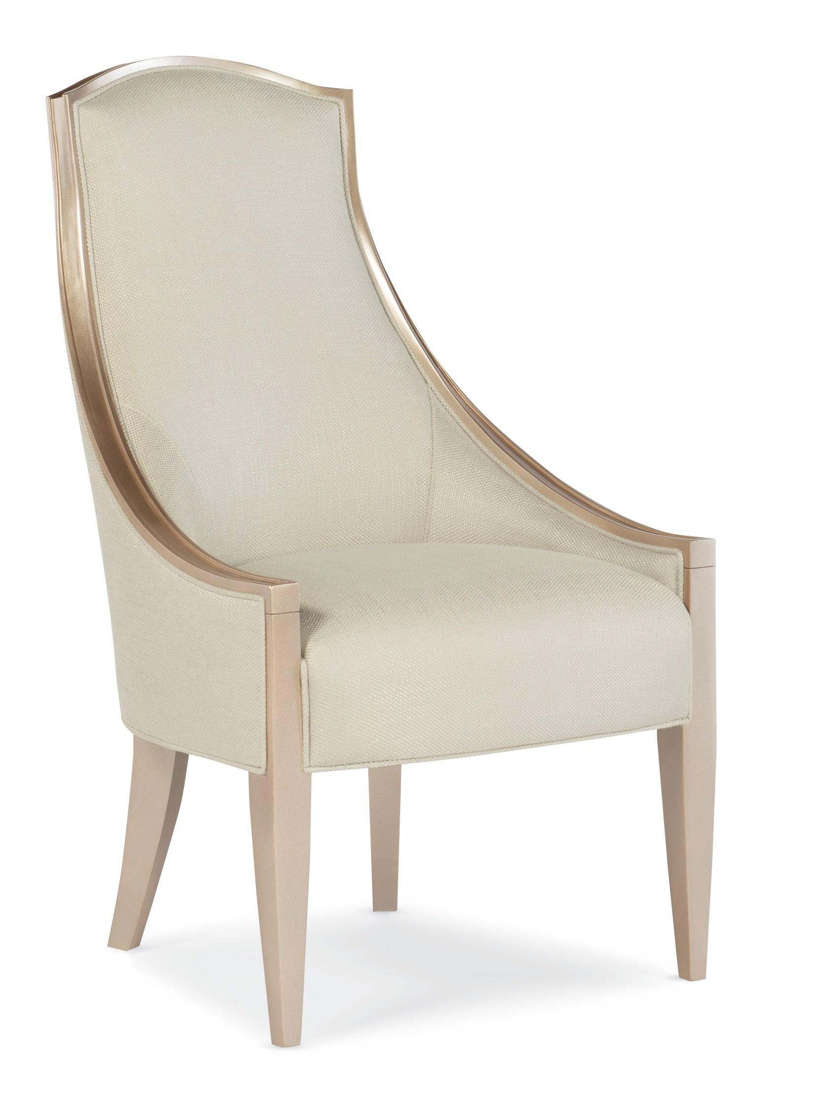 

    
Blush Taupe Finish Upholstered Inside and Outside ADELA SIDE CHAIR Set 2 Pcs by Caracole
