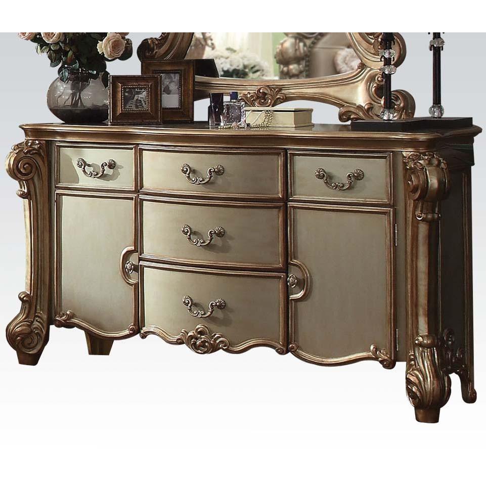 Classic, Traditional Combo Dresser VENDOME-23005 VENDOME-23005 in Bone, Gold 