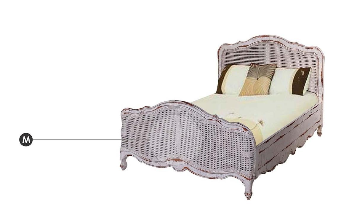 

    
Bramble 26187 Vintage Grey Covington Rattan Queen Bed Solid Wood Classic
