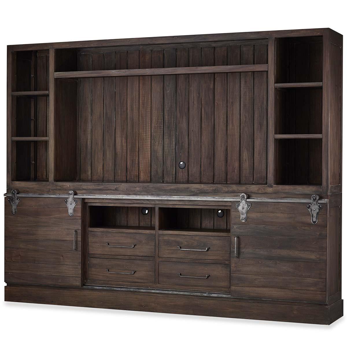 

    
VINTAGE BLACK Sonoma Open Top Cabinet / 80" Tv Solid Wood Bramble 26839 Sp Order
