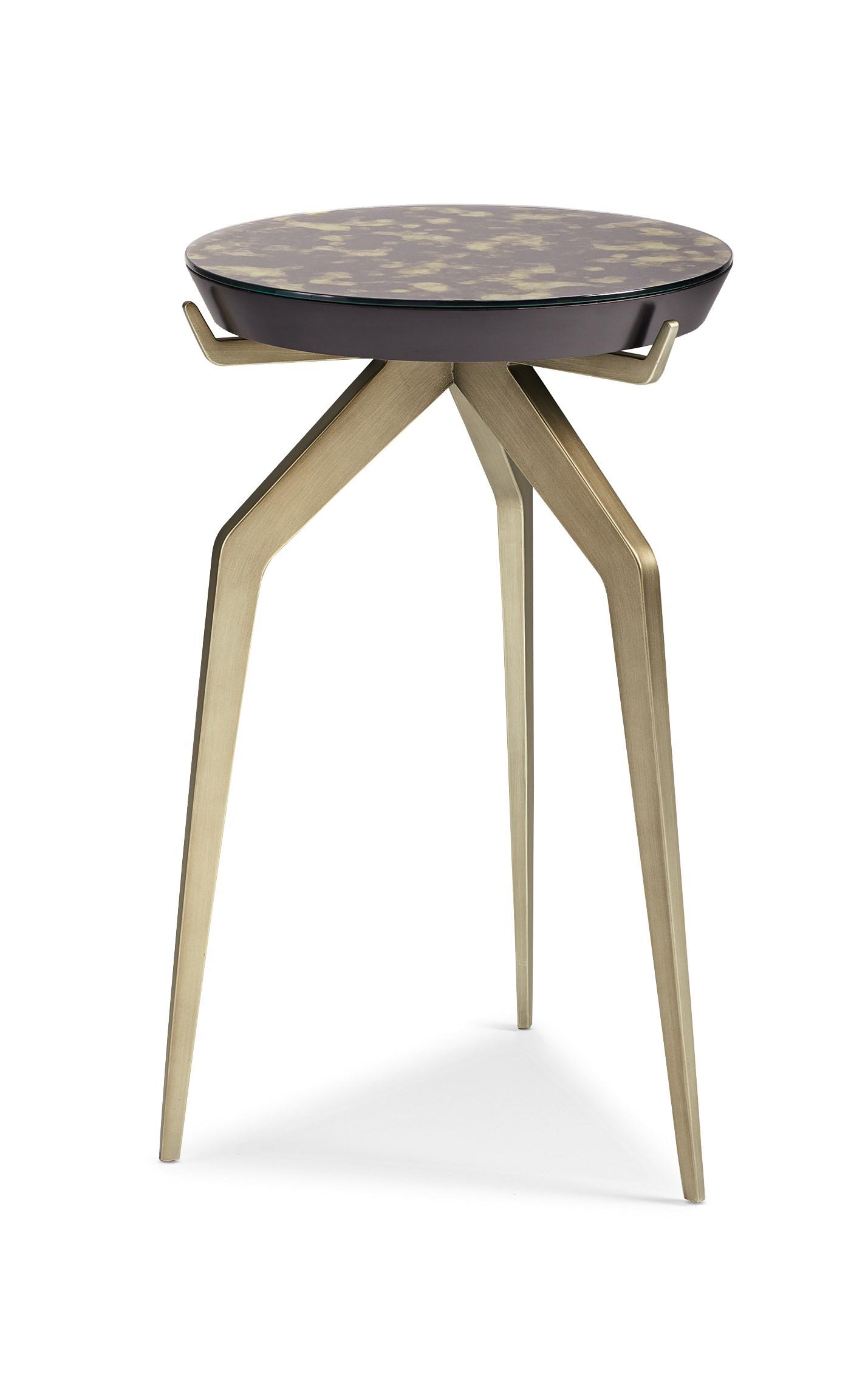 Caracole REMIX MIRROR TOP ACCENT TABLE End Table