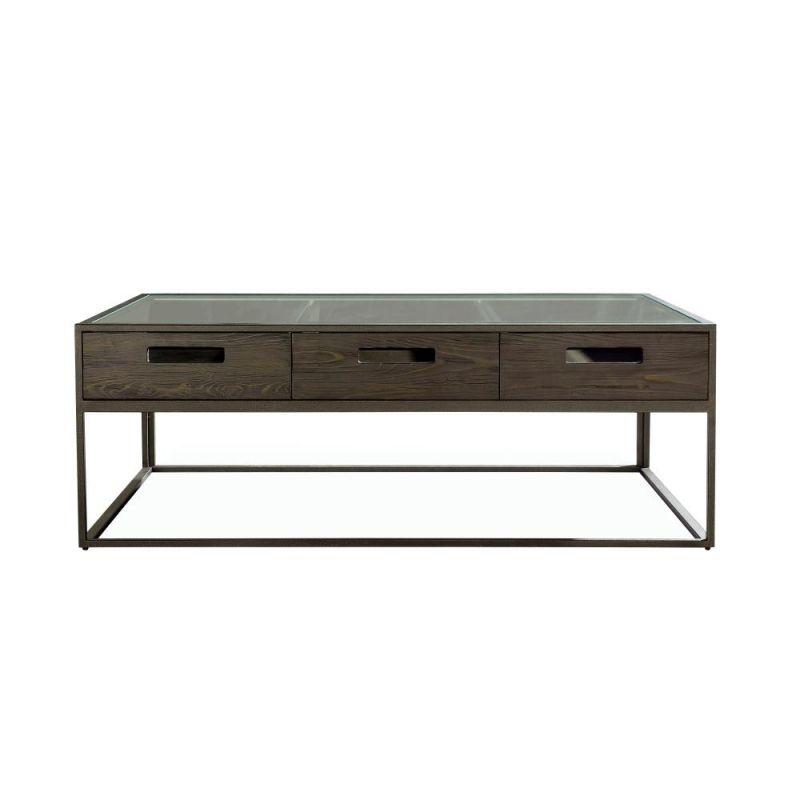 

    
Brown 3 Drawers Coffee Table by Modus Bradley 5Z8621
