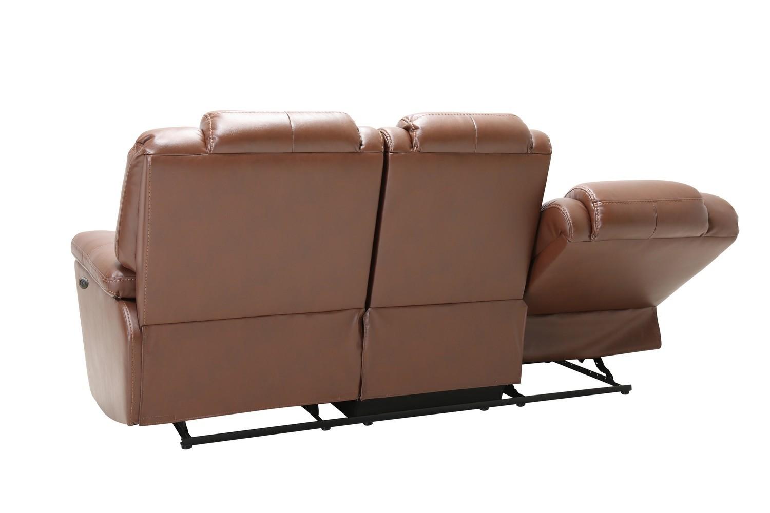 

    
Global United 7993 Reclining Sofa Brown 7993-BROWN-PWR-S
