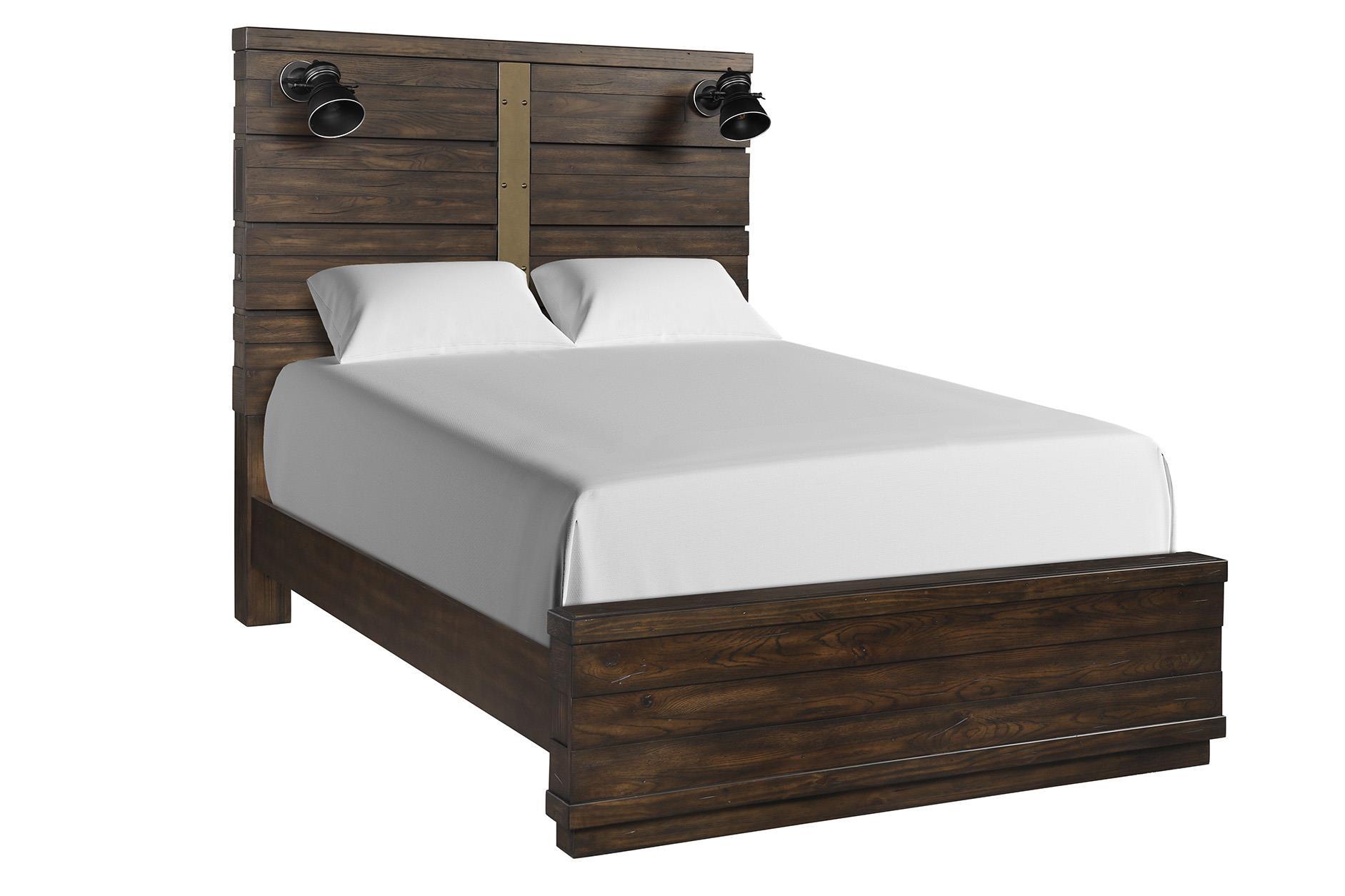 

    
Ebony Solid Wood Queen Bed EDISON 1827-105 Bernards Classic Modern
