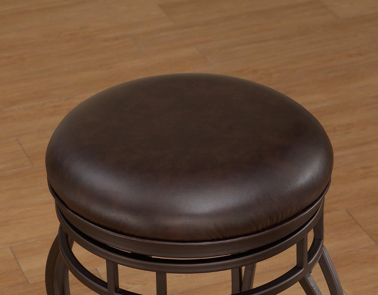 

    
American Woodcrafters VILLA Counter Stool Set Brown B1-102-26L-2PC
