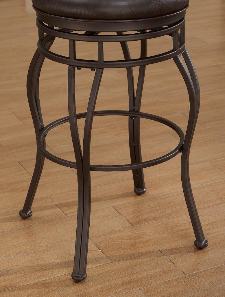 

        
American Woodcrafters VILLA Counter Stool Set Brown Bonded Leather 891366048696
