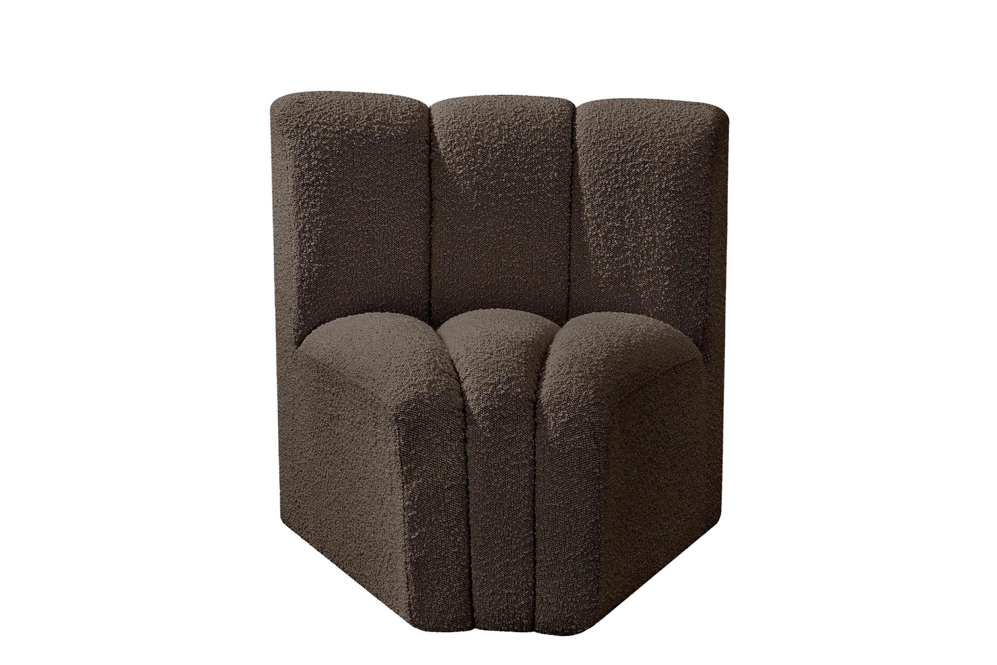 Contemporary, Modern Modular Corner Chair ARC 102Brown-CC 102Brown-CC in Brown 