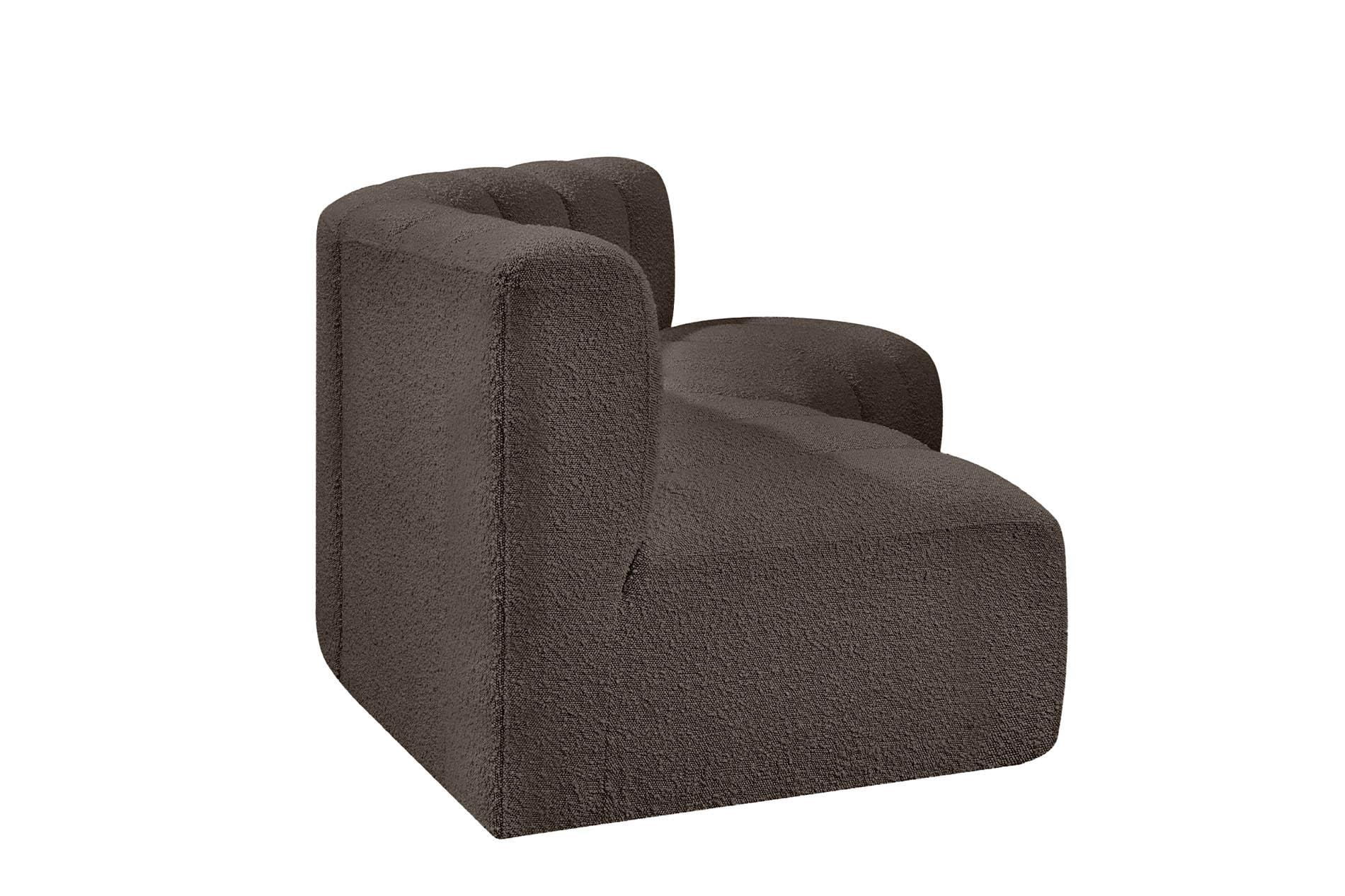

    
102Brown-S3B Meridian Furniture Modular Sectional Sofa
