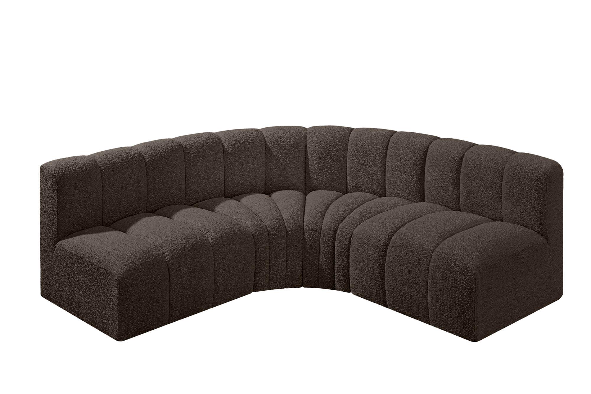 

    
Meridian Furniture ARC 102Brown-S4B Modular Sectional Sofa Brown 102Brown-S4B

