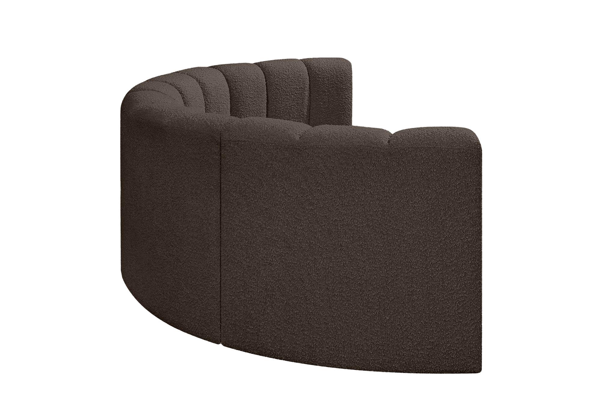 

    
102Brown-S4C Meridian Furniture Modular Sectional Sofa
