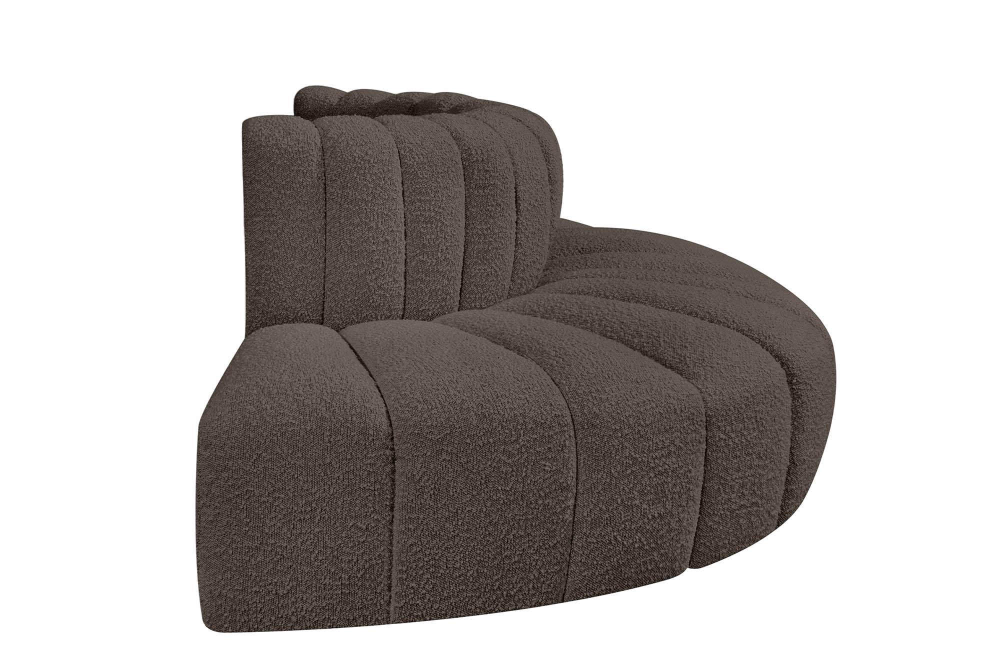 

    
102Brown-S4G Meridian Furniture Modular Sectional Sofa
