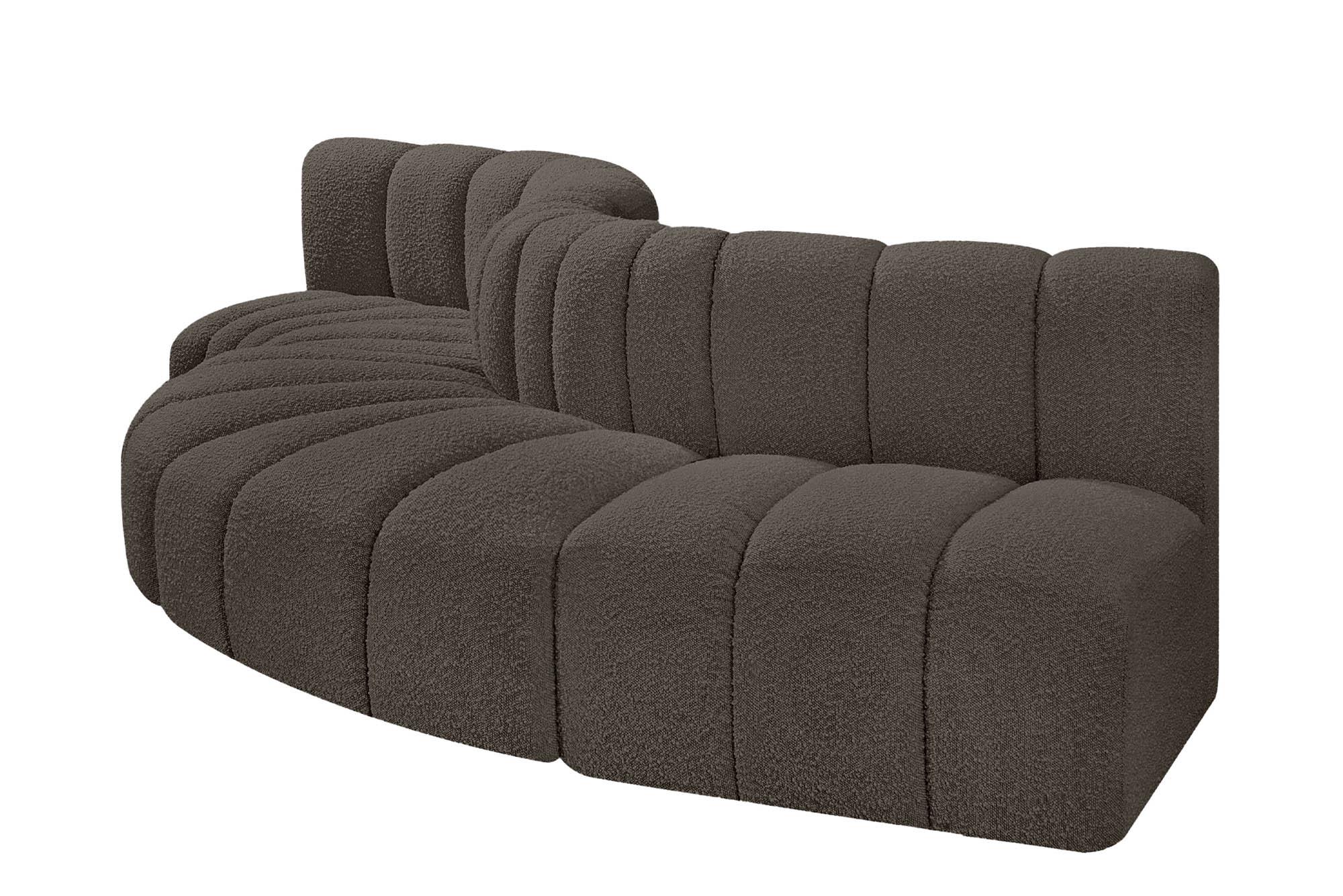 

    
Meridian Furniture ARC 102Brown-S5B Modular Sectional Sofa Brown 102Brown-S5B
