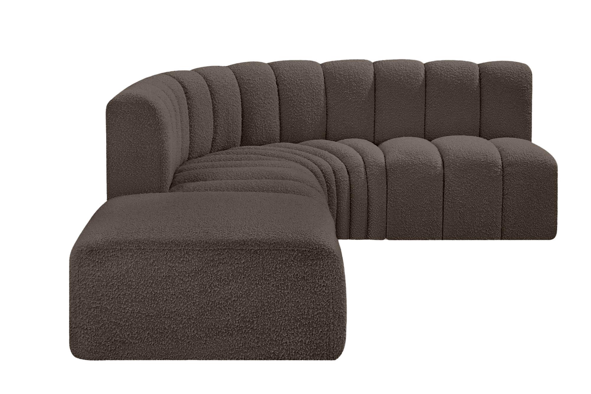 

    
Meridian Furniture ARC 102Brown-S5C Modular Sectional Sofa Brown 102Brown-S5C
