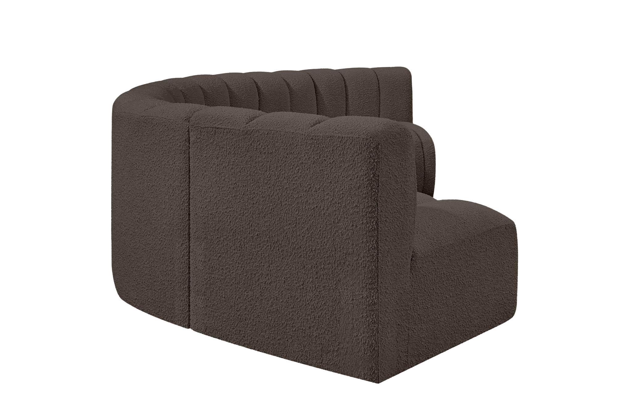 

    
102Brown-S6B Meridian Furniture Modular Sectional Sofa
