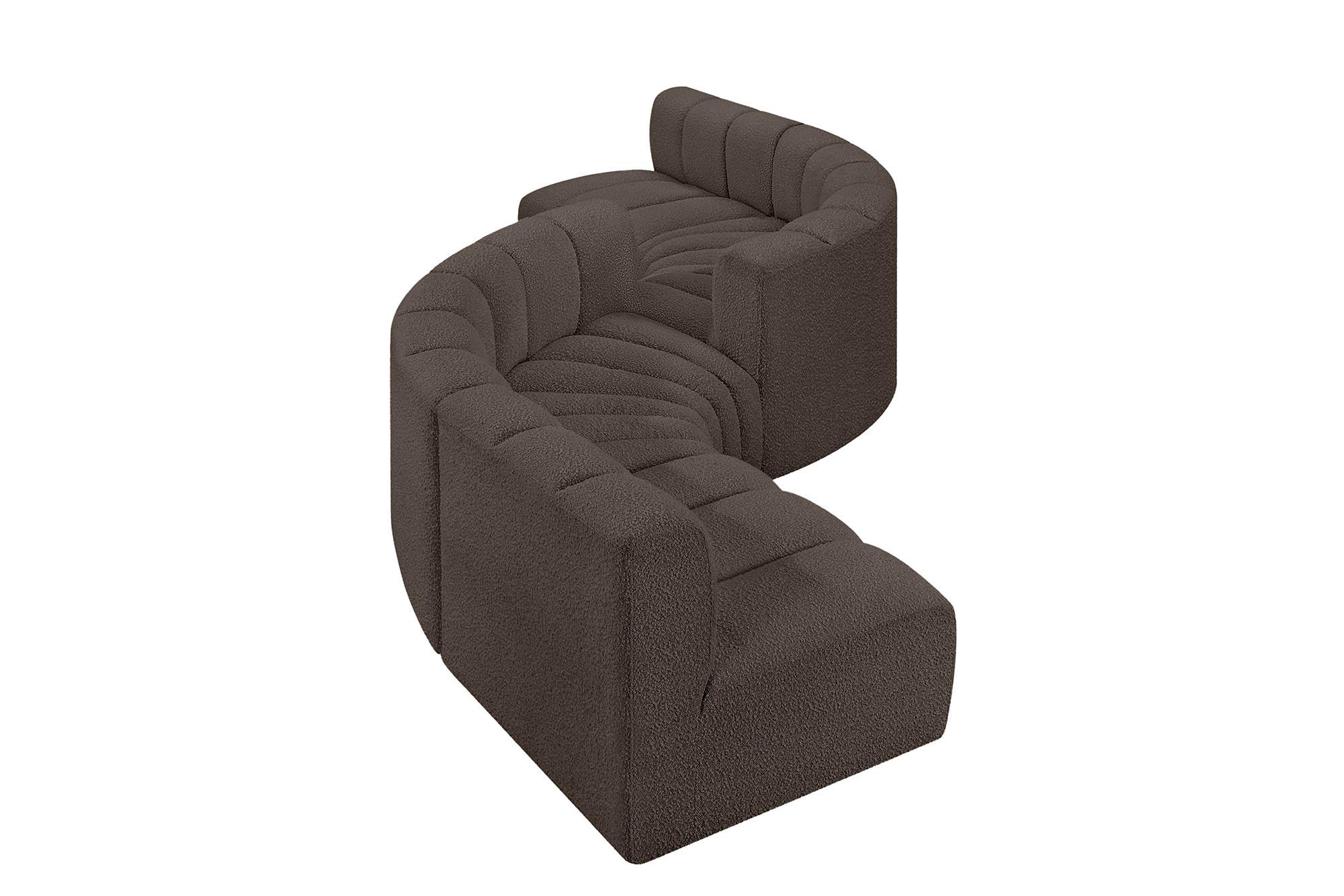 

    
Meridian Furniture ARC 102Brown-S6D Modular Sectional Sofa Brown 102Brown-S6D
