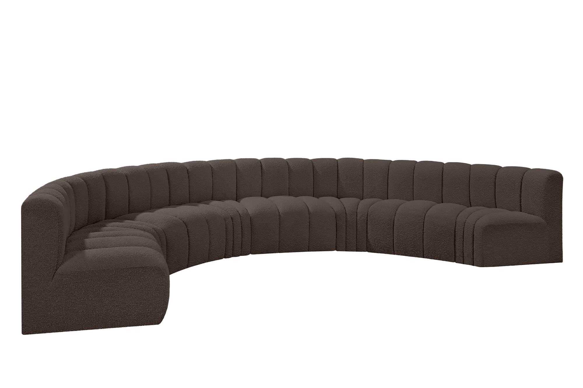 

    
Meridian Furniture ARC 102Brown-S8B Modular Sectional Sofa Brown 102Brown-S8B

