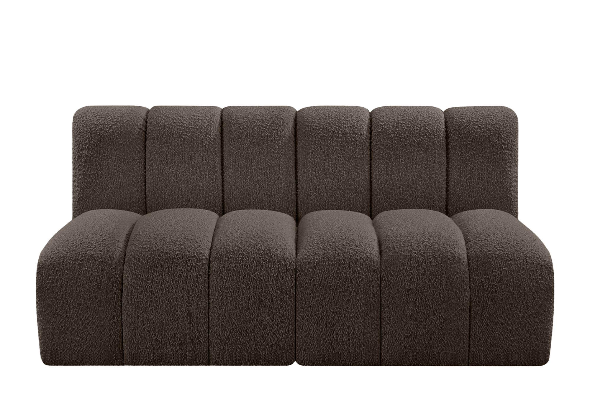 

        
Meridian Furniture ARC 102Brown-S2A Modular Sofa Brown Boucle 094308297750
