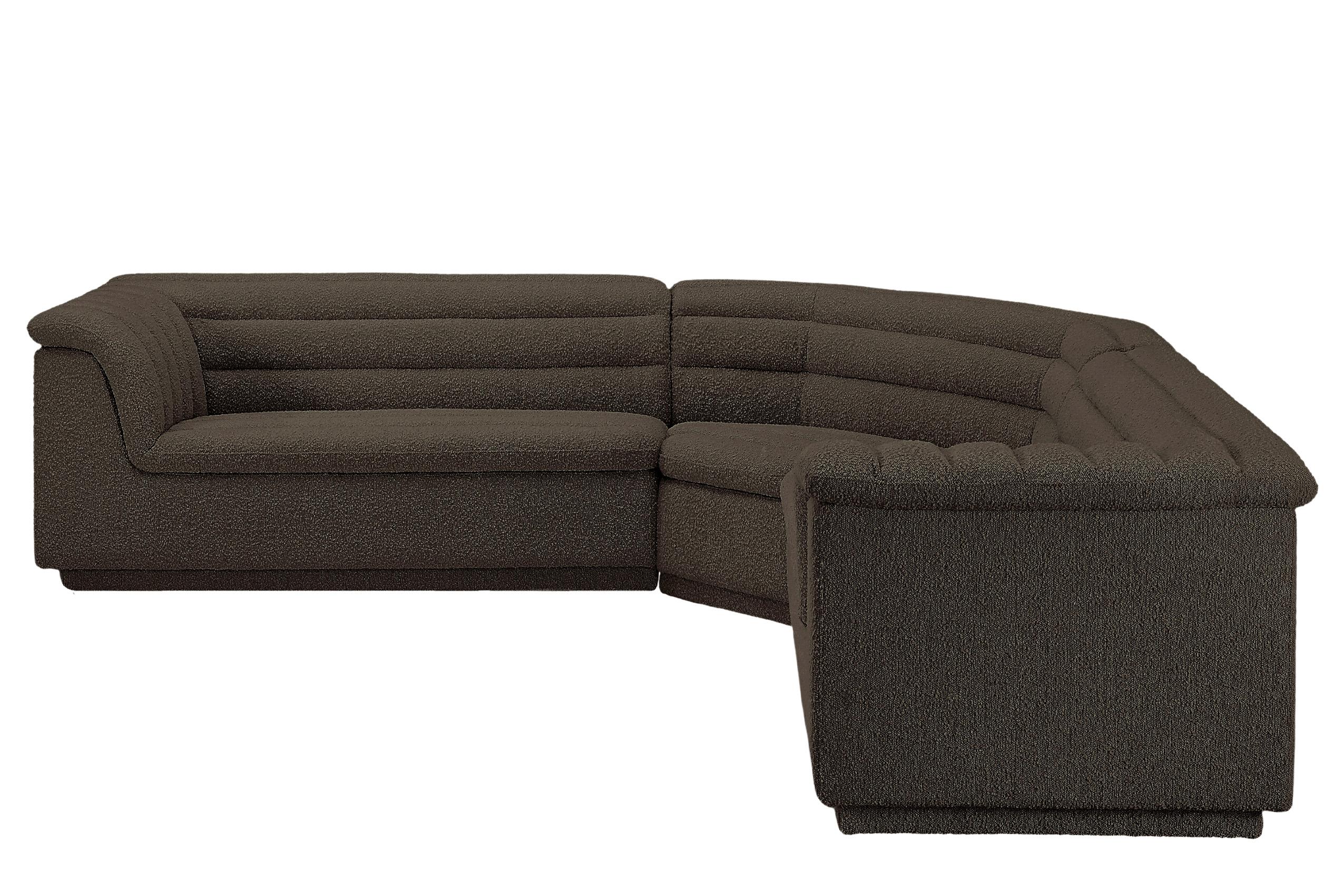 

        
Meridian Furniture CASCADE 193Brown-Sectional Modular Sectional Brown Boucle 94308304717
