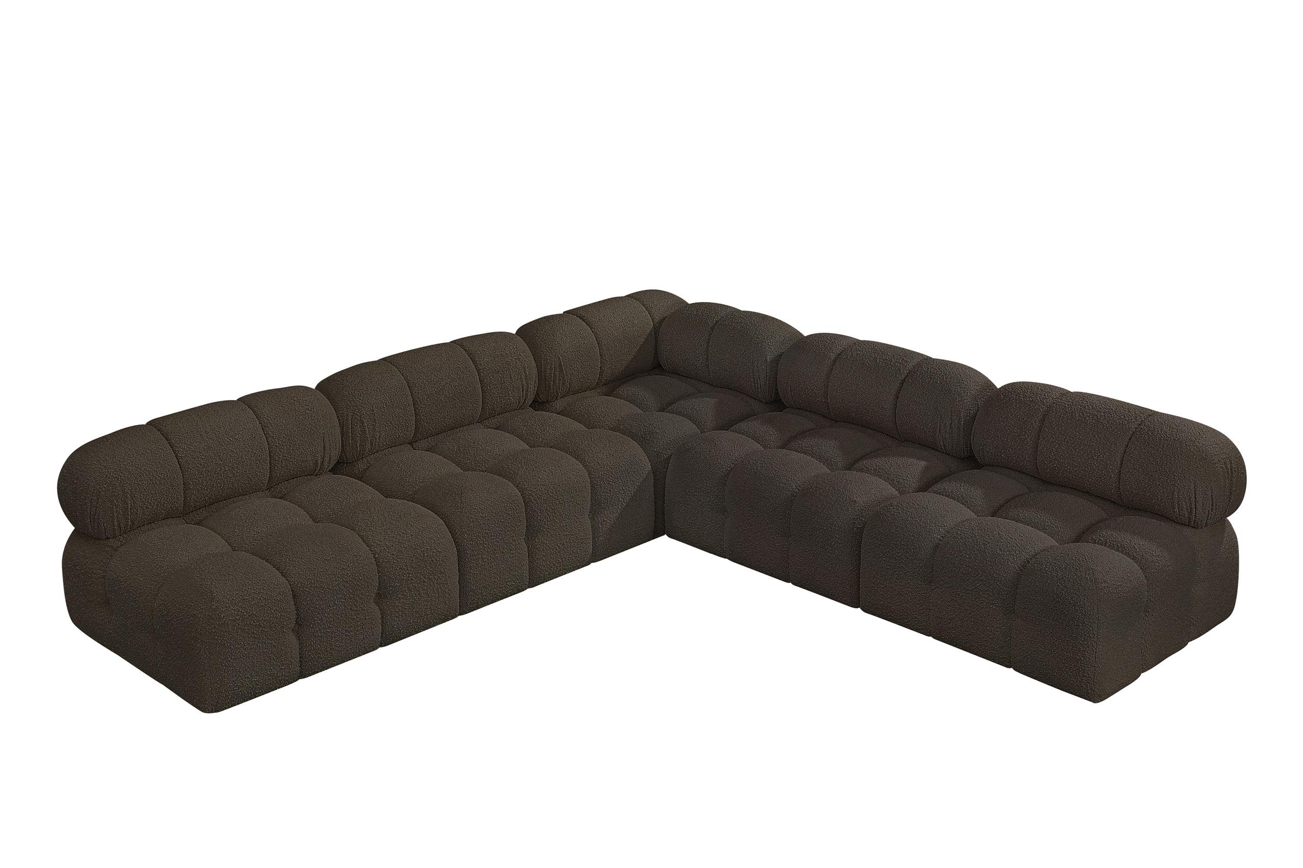 

        
Meridian Furniture AMES 611Brown-Sec5C Modular Sectional Brown Boucle 094308303147
