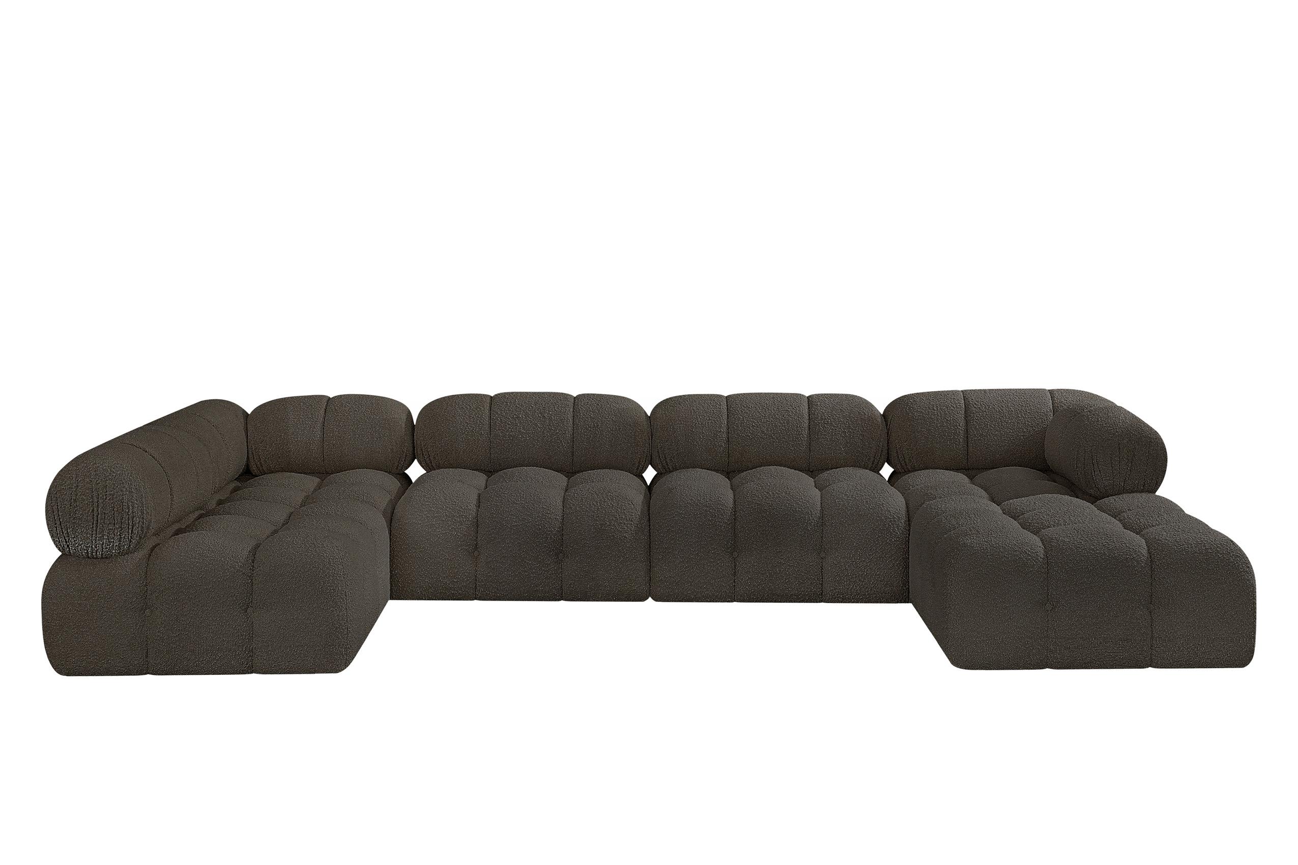 

        
Meridian Furniture AMES 611Brown-Sec6A Modular Sectional Brown Boucle 094308303246
