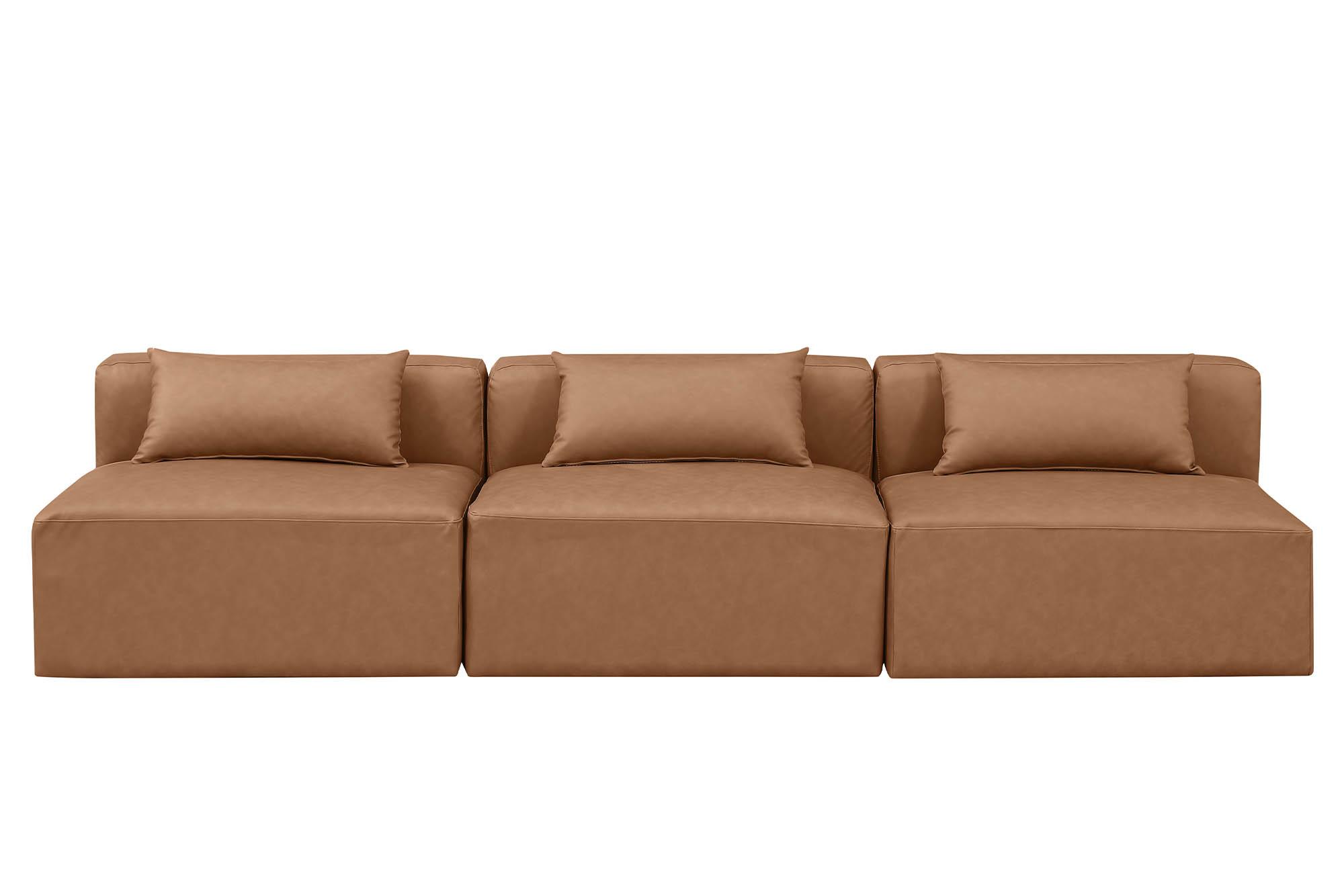 

        
Meridian Furniture CUBE 668Brown-S108A Modular Sofa Brown Faux Leather 094308317809
