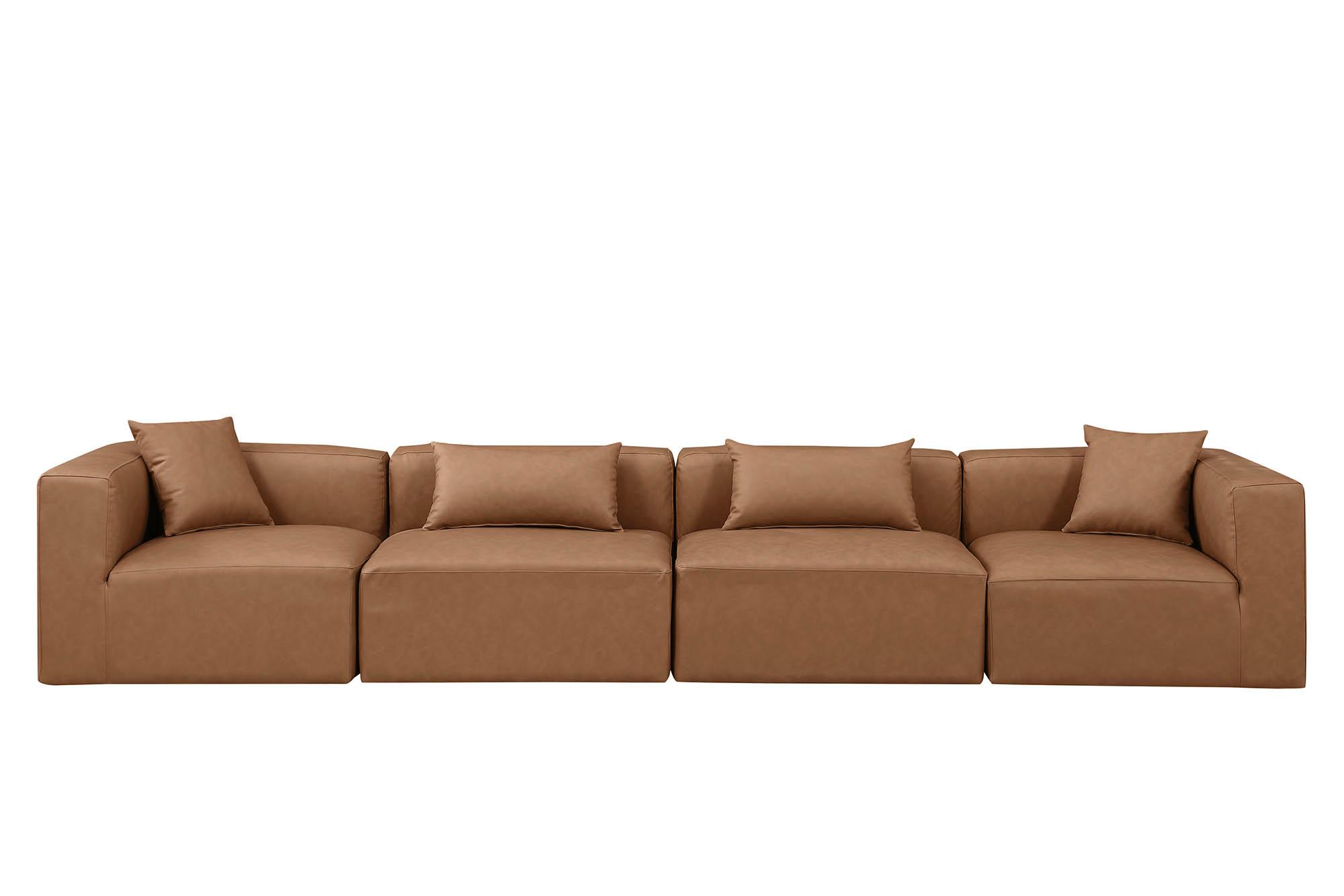 

        
Meridian Furniture CUBE 668Brown-S144B Modular Sofa Brown Faux Leather 094308317830
