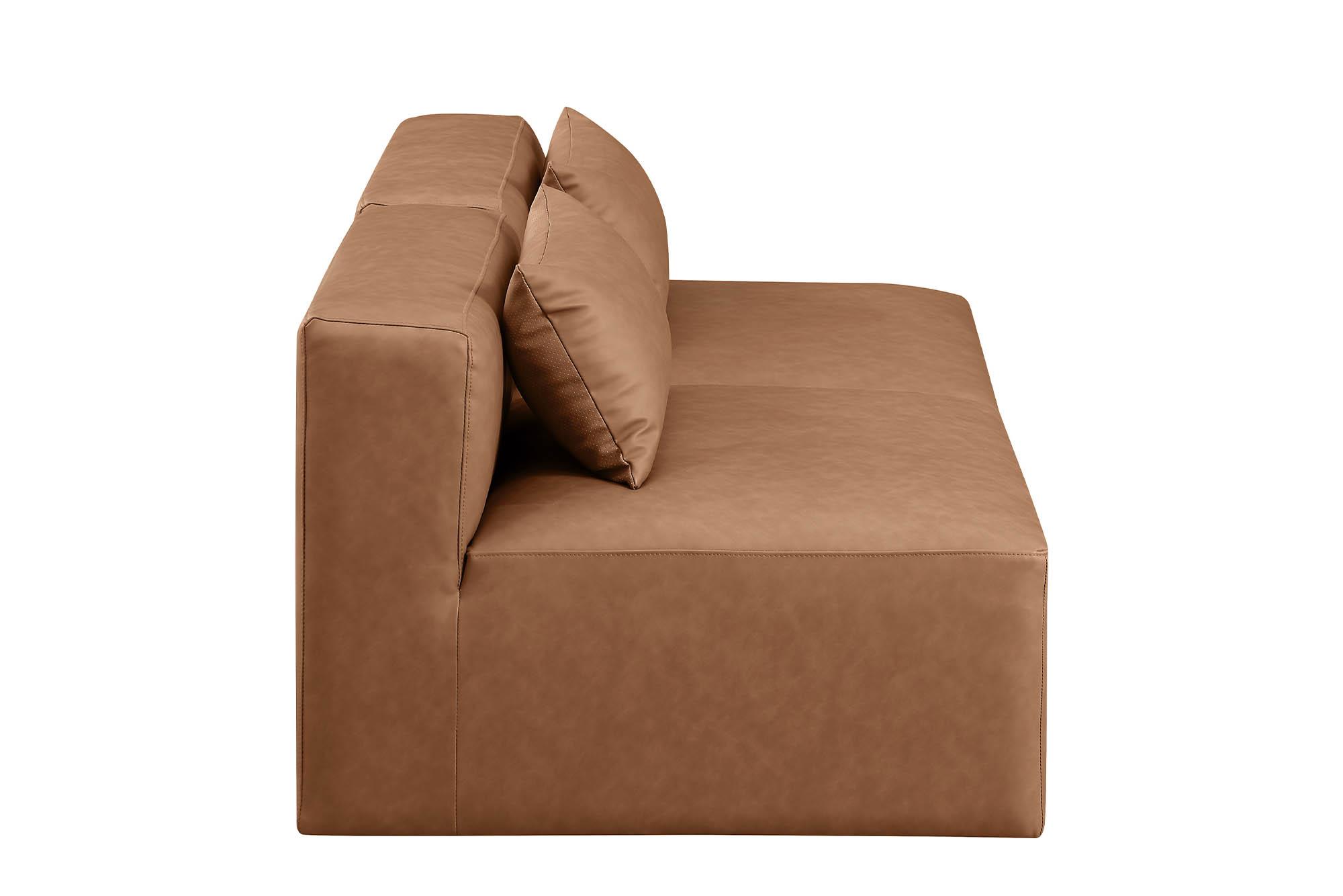 

        
Meridian Furniture CUBE 668Brown-S72A Modular Sofa Brown Faux Leather 094308317786
