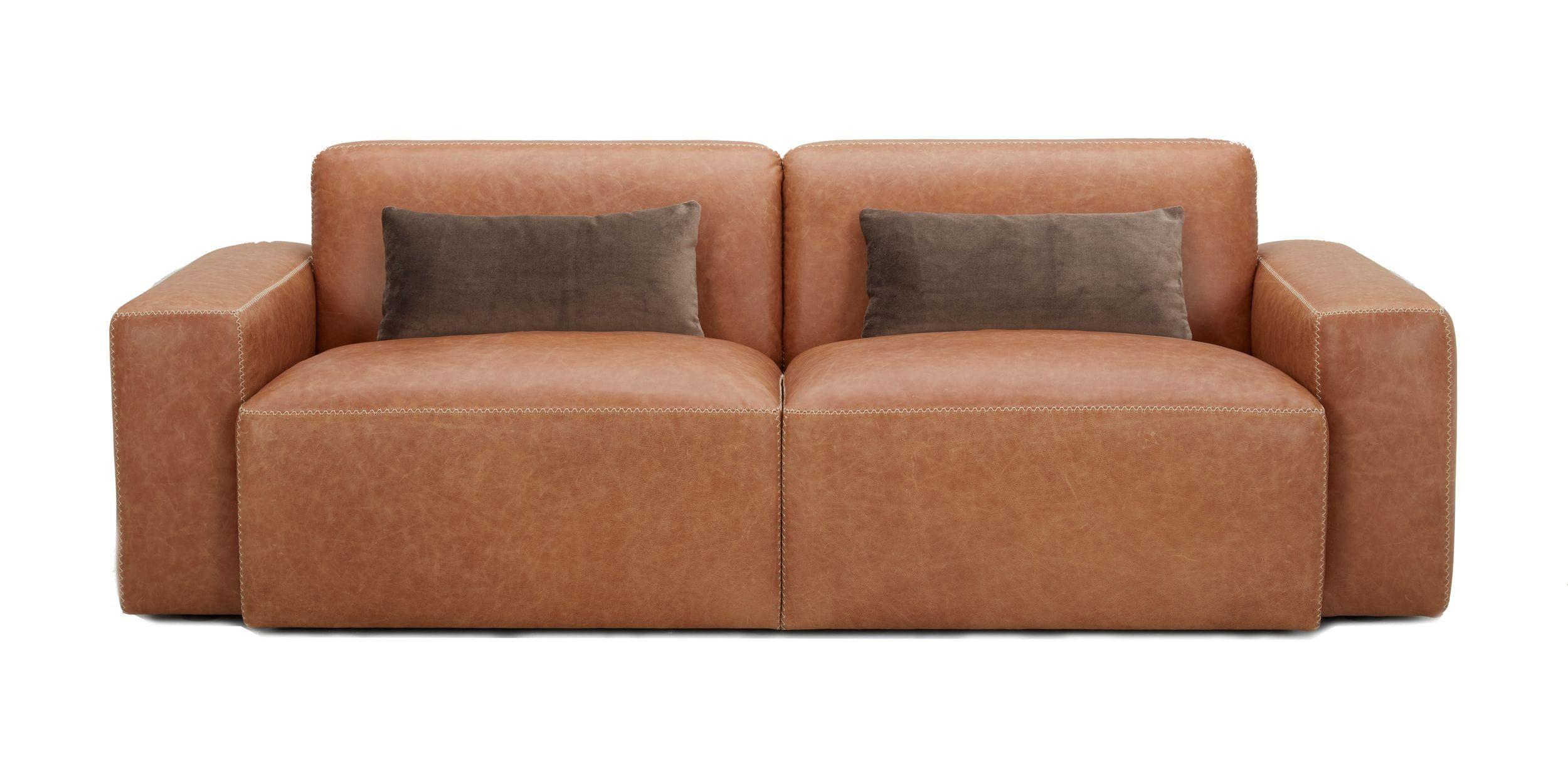 

    
Brown Genuine Leather Sofa Divani Casa Galena VIG Modern Contemporary Loft
