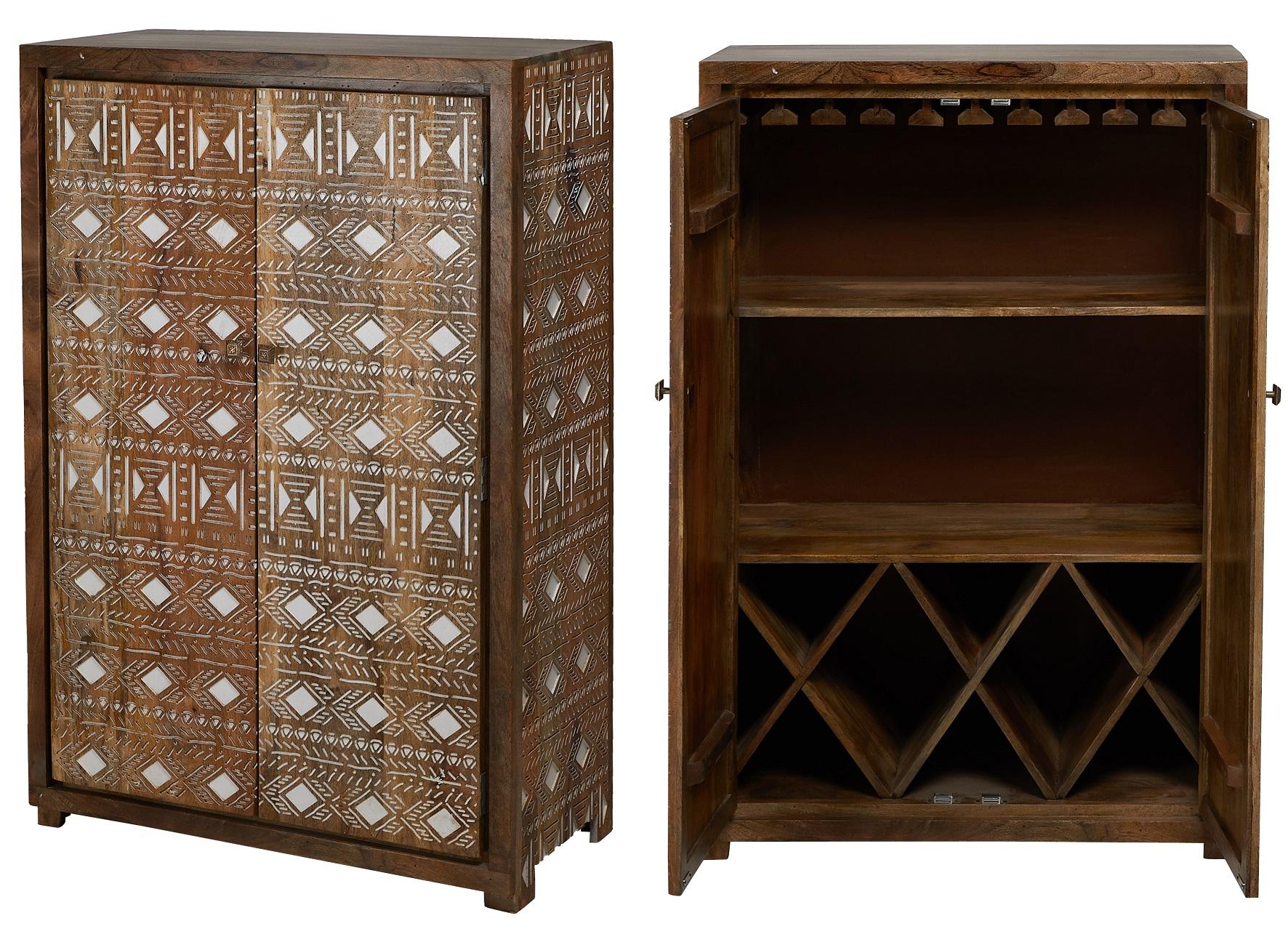 Classic Wine Cabinet EIP-15524 EIP-15524 in Brown 