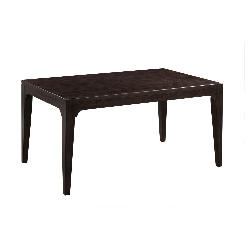 Contemporary Dining Table BRYCE GNCU60 in Brown 