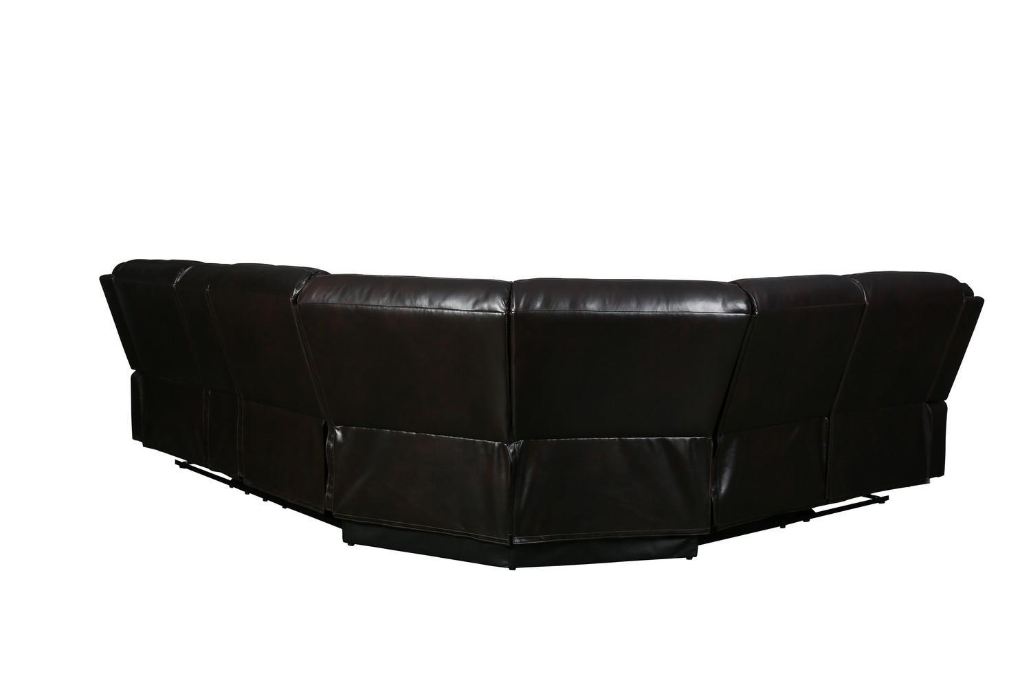 

    
6967-BROWN-SECT Brown Leather Air Reclining Sectional Contemporary 6967 Global United
