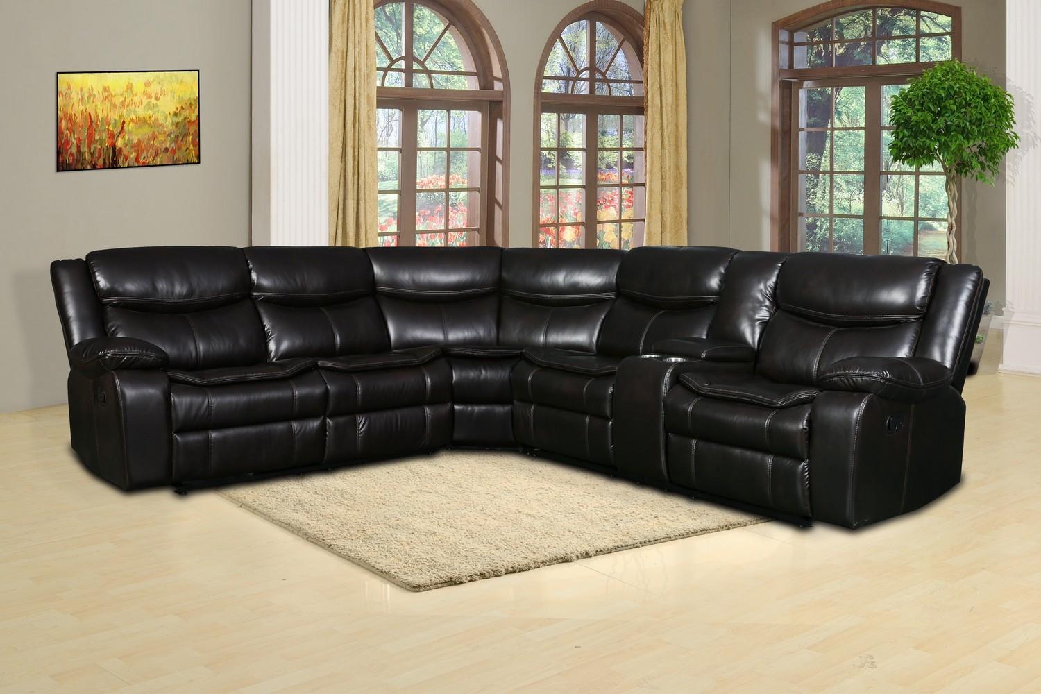 

    
Global United 6967 Reclining Sectional Brown 6967-BROWN-SECT
