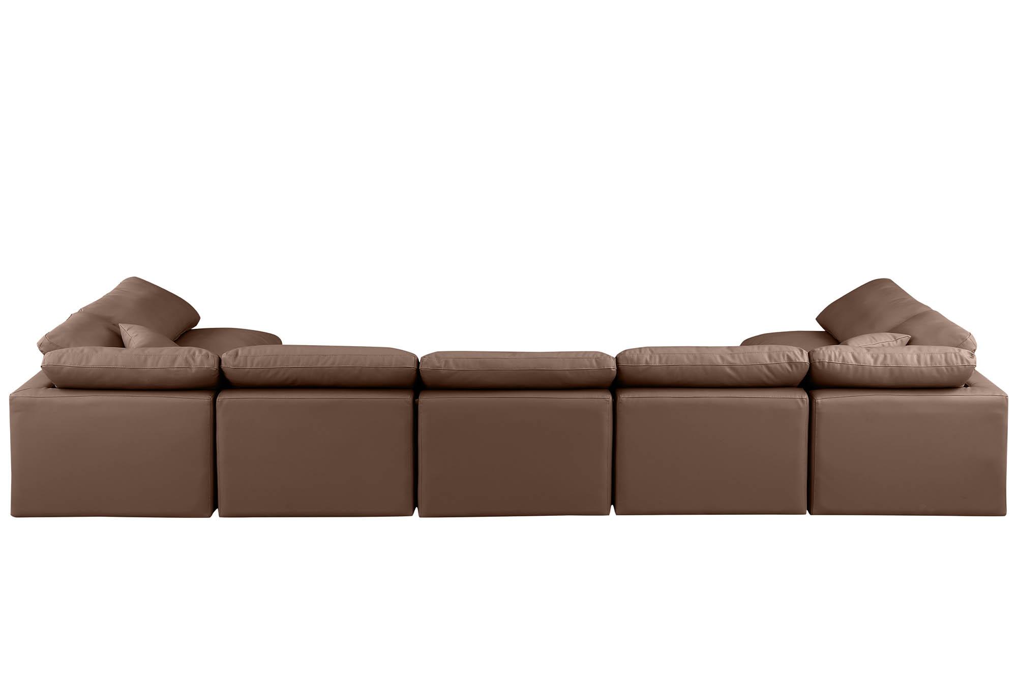 

    
146Brown-Sec7B Meridian Furniture Modular Sectional Sofa

