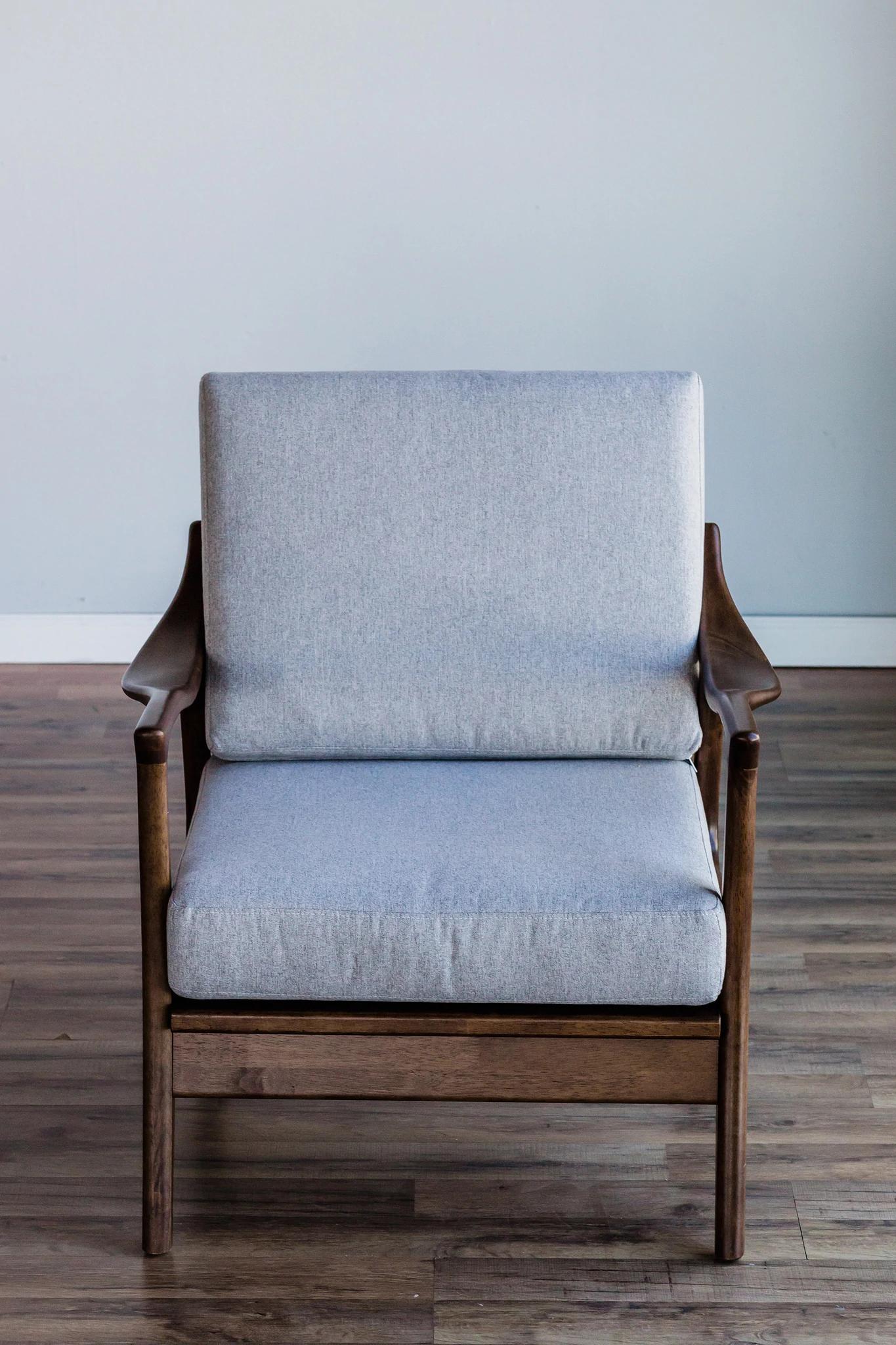 

    
RT560A-Set-2 Brown & Light Grey Lounge Chair Set 2 SLATE ALPINE Mid Century Contemporary
