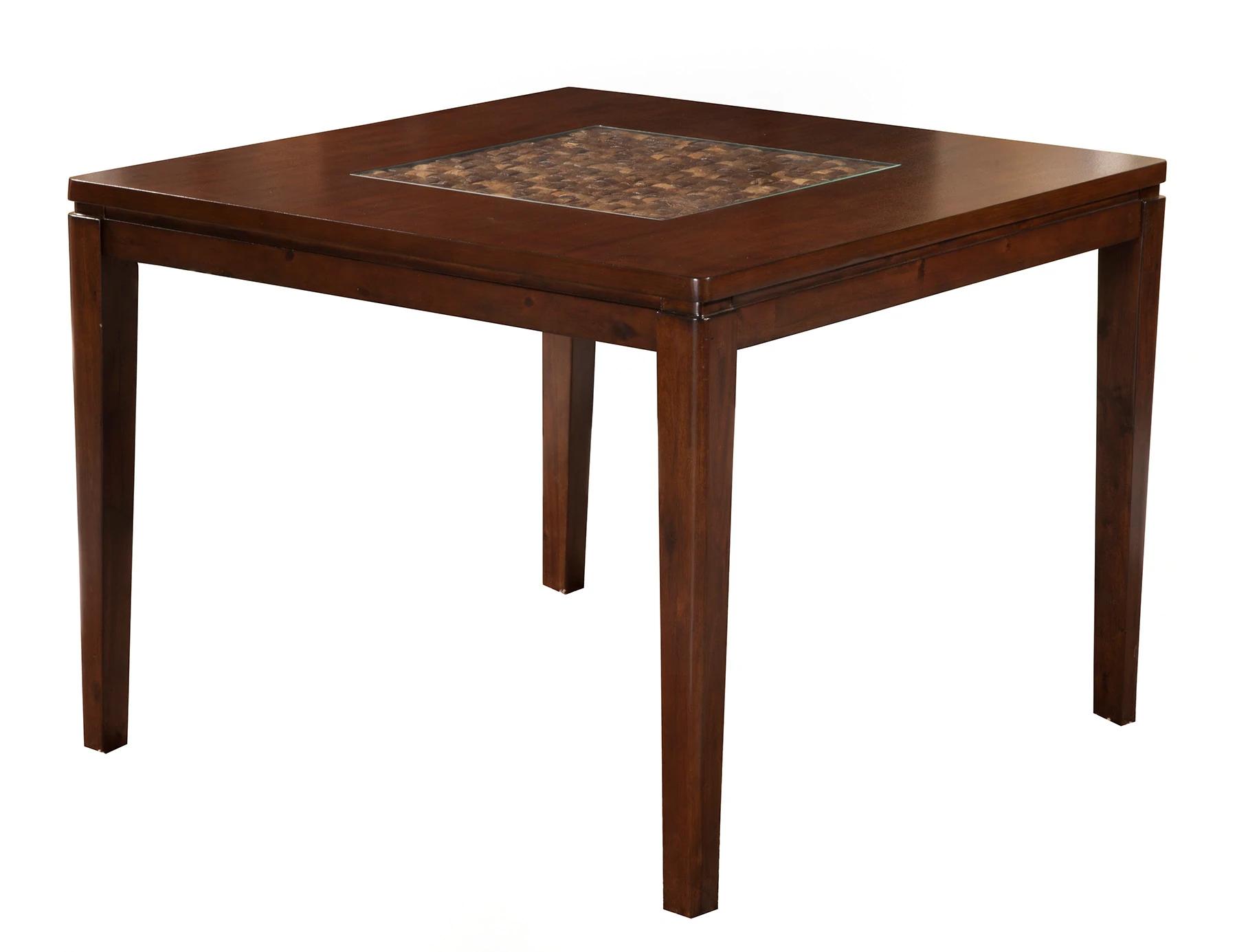 

    
Alpine Furniture GRANADA Dining Table Set Brown 1437-03-Set-5
