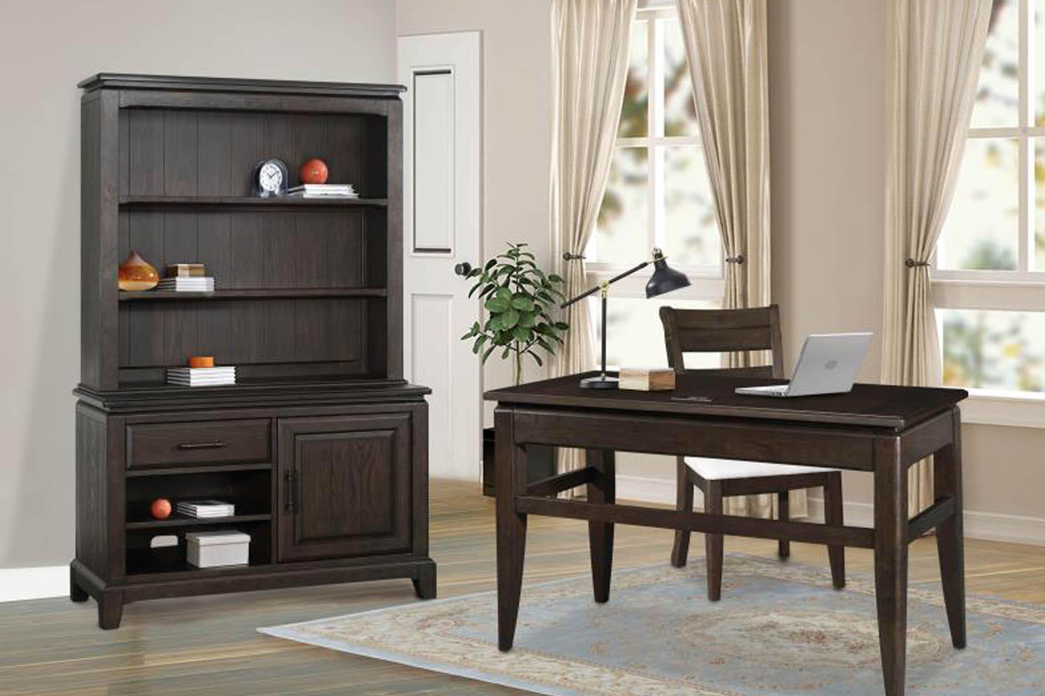 Modern, Traditional Bookcase BELLAMY 3920-072 3920-072 in Brown 