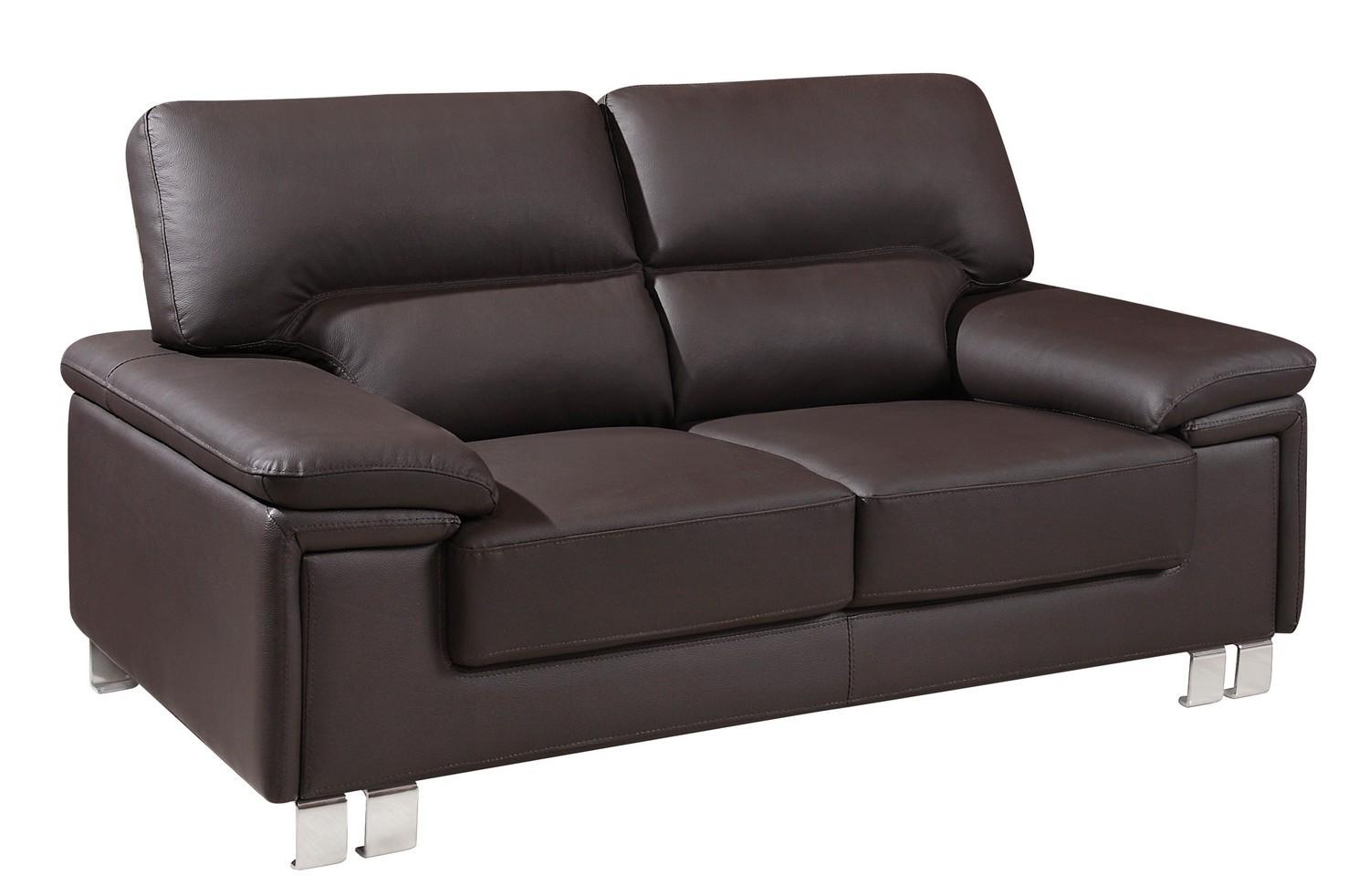 

    
Global Furniture USA U9399-BR Sofa and Loveseat Set Brown U9399-BR-2-PC

