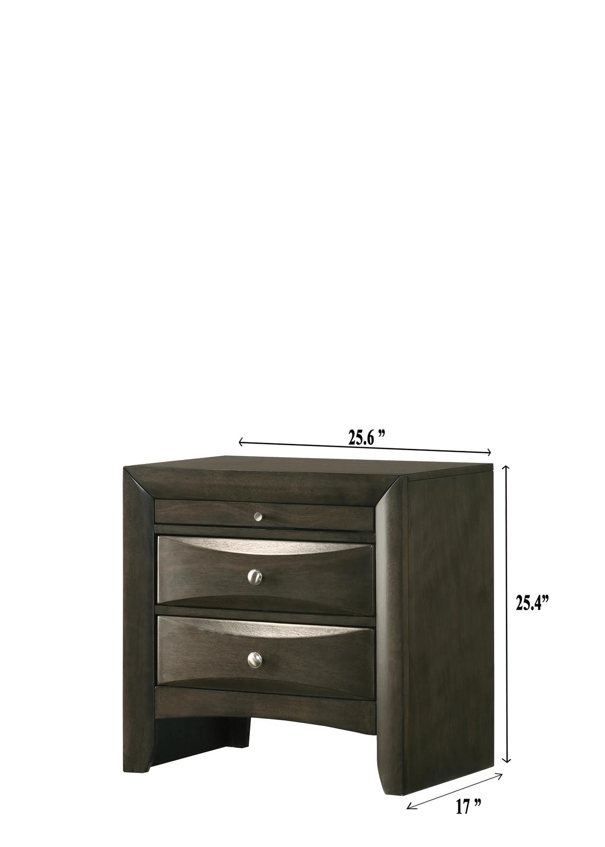

    
B4277-Q-Bed-6pcs Crown Mark Storage Bedroom Set
